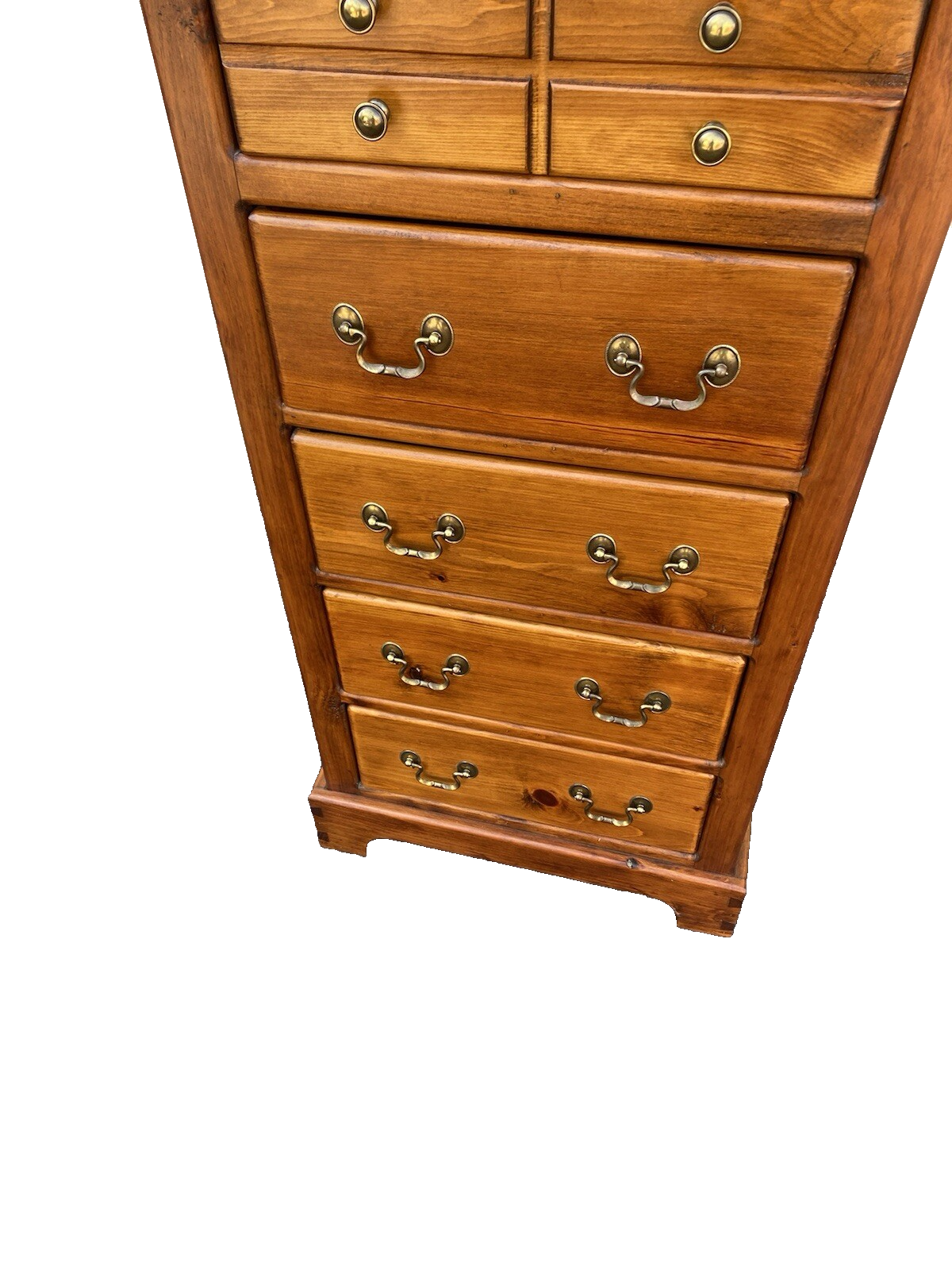 65846 Pine Lingerie High Chest Dresser