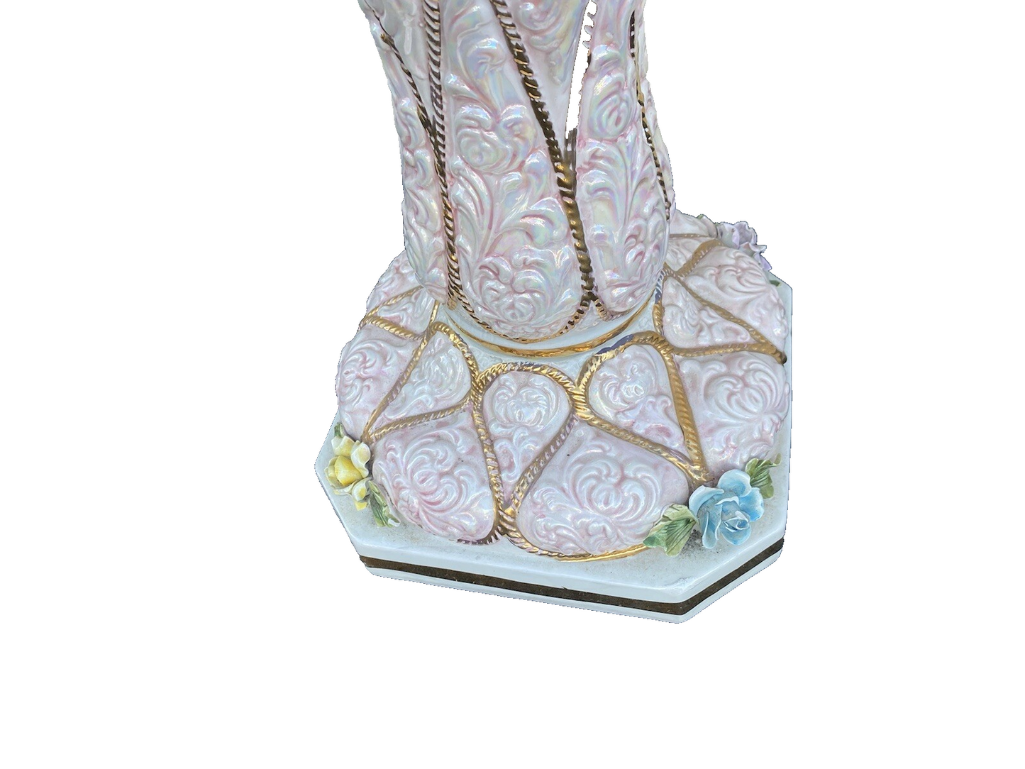 60006 Porcelain Hand Made Plant Pedastal