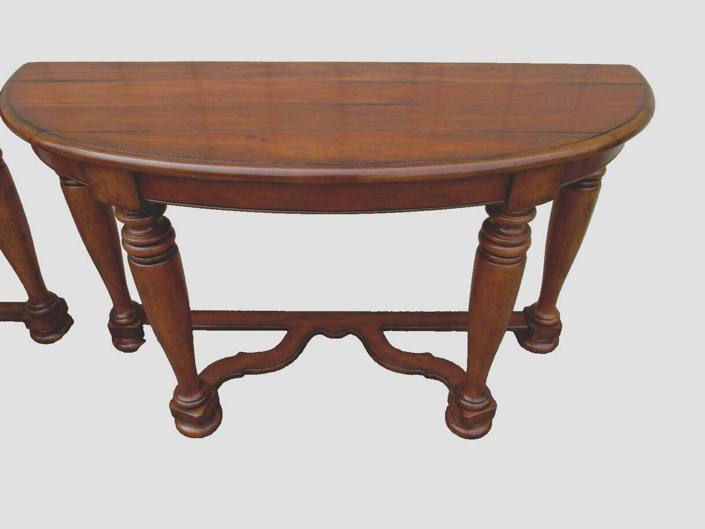 62455   PAIR  of Quality   Console Sofa Library Sideboard Server Tables