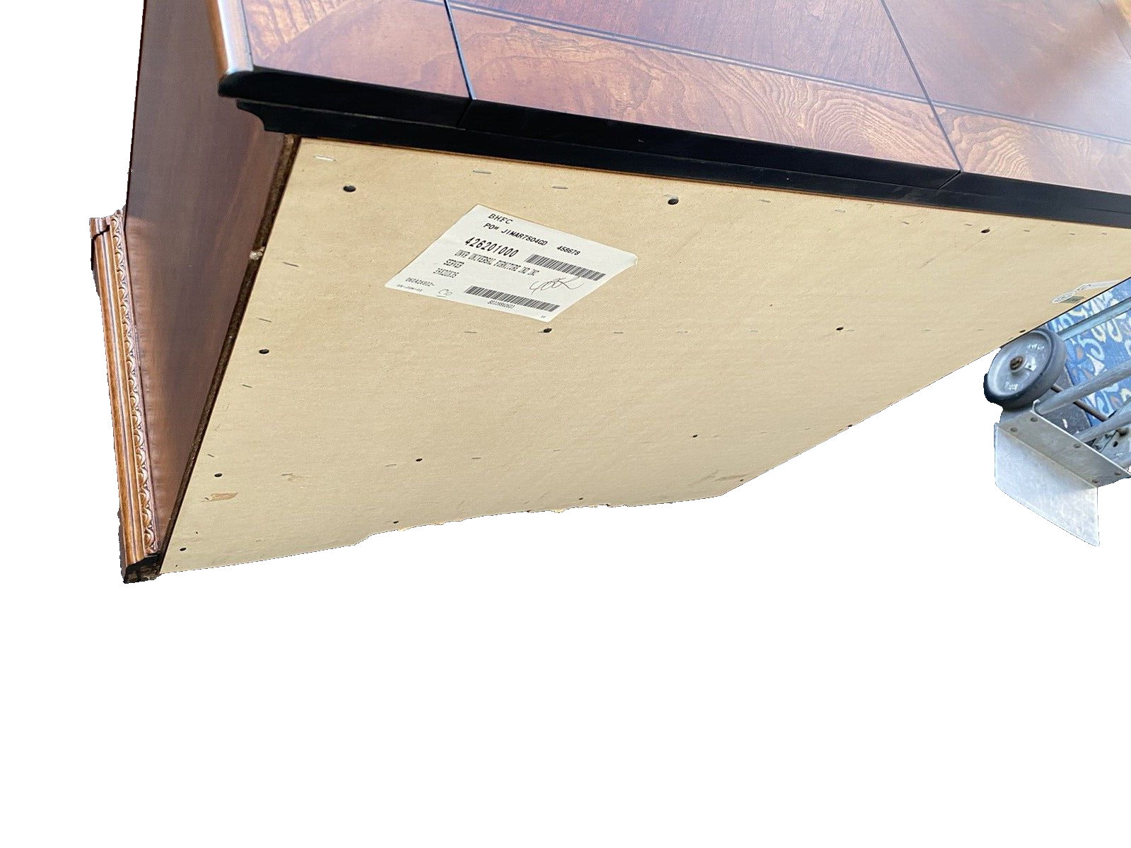 66098 Mahogany Universal Furniture Bar Cart Sideboard Server Cabinet