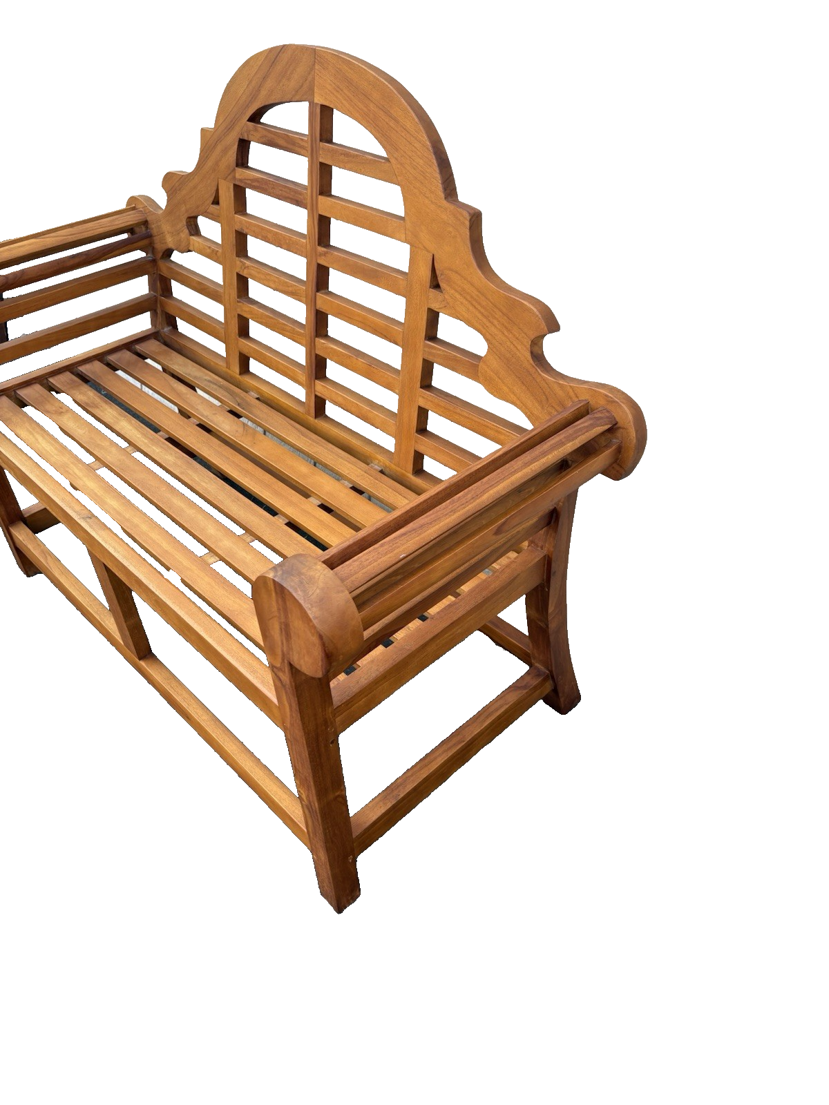 66872   BROYHILL Teak Settee Bench Chair