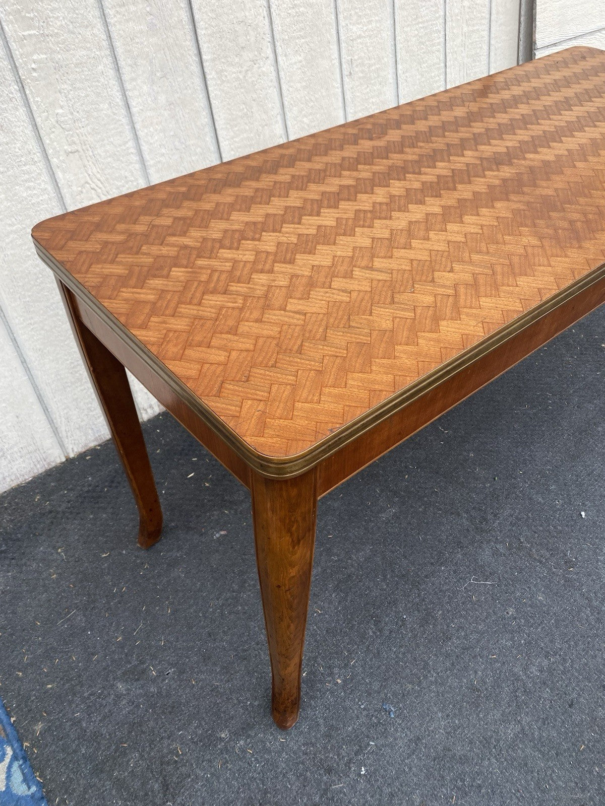 66527   Custom Hand Made ETERNA Console Library Table Stand KON MUNDUS  New York