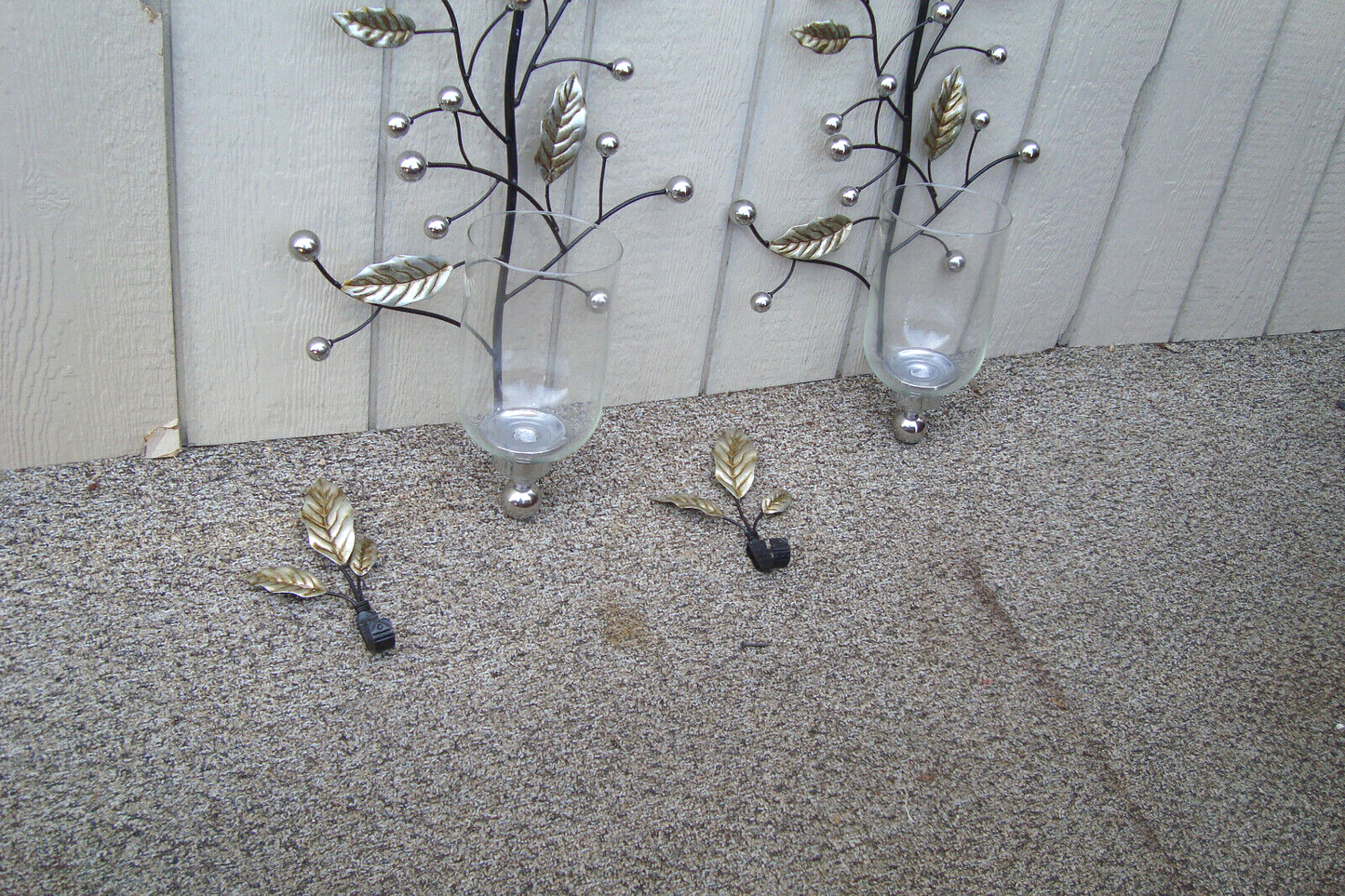 COL MW:    Pair Wall Sconce w/ 2 Matching Hooks