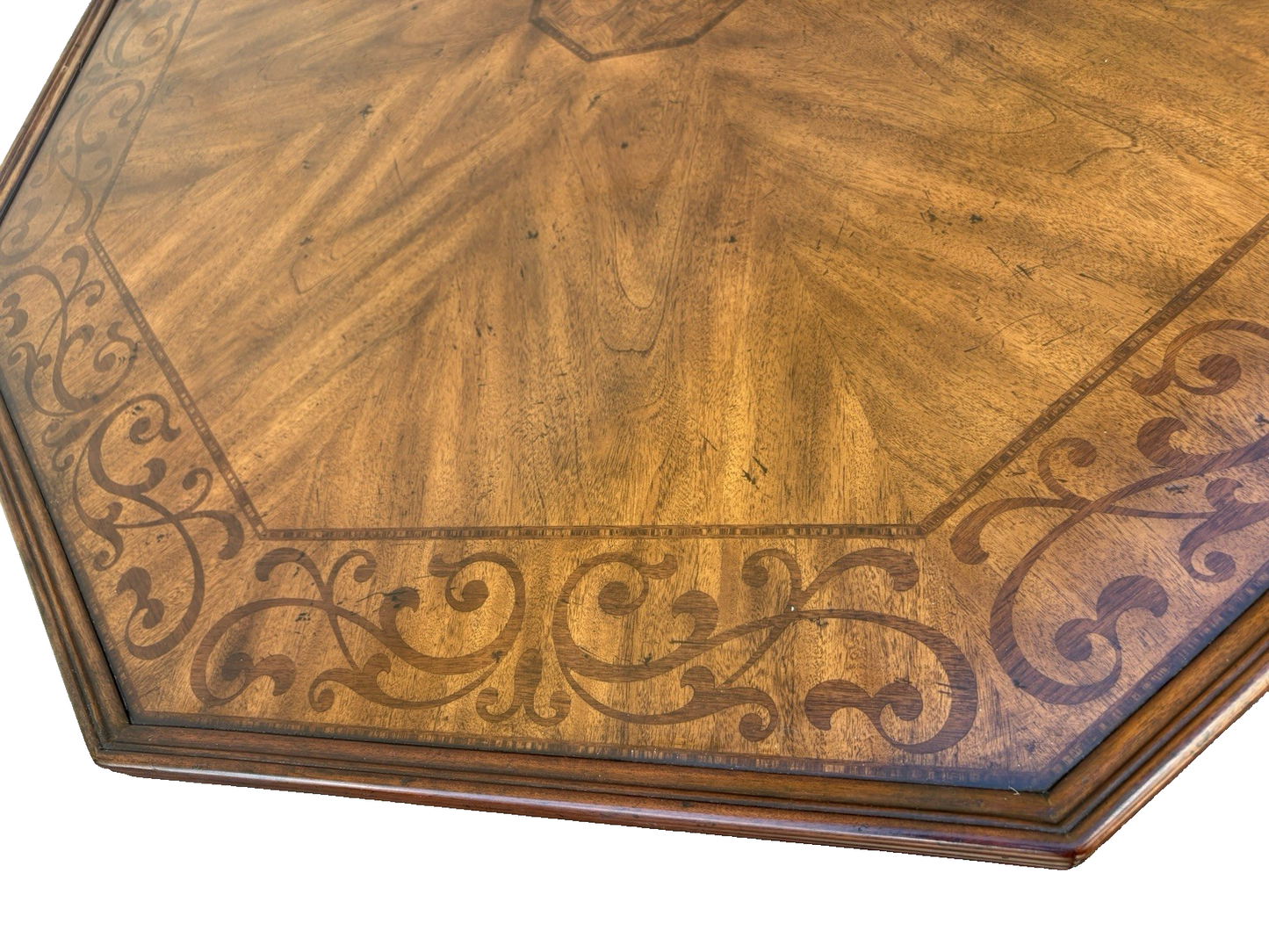 66974  Decorator Inlaid Console Foyer Table Stand