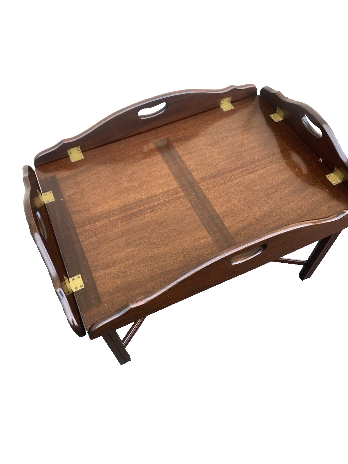 66432 Mahogany Butler Coffee Table Stand