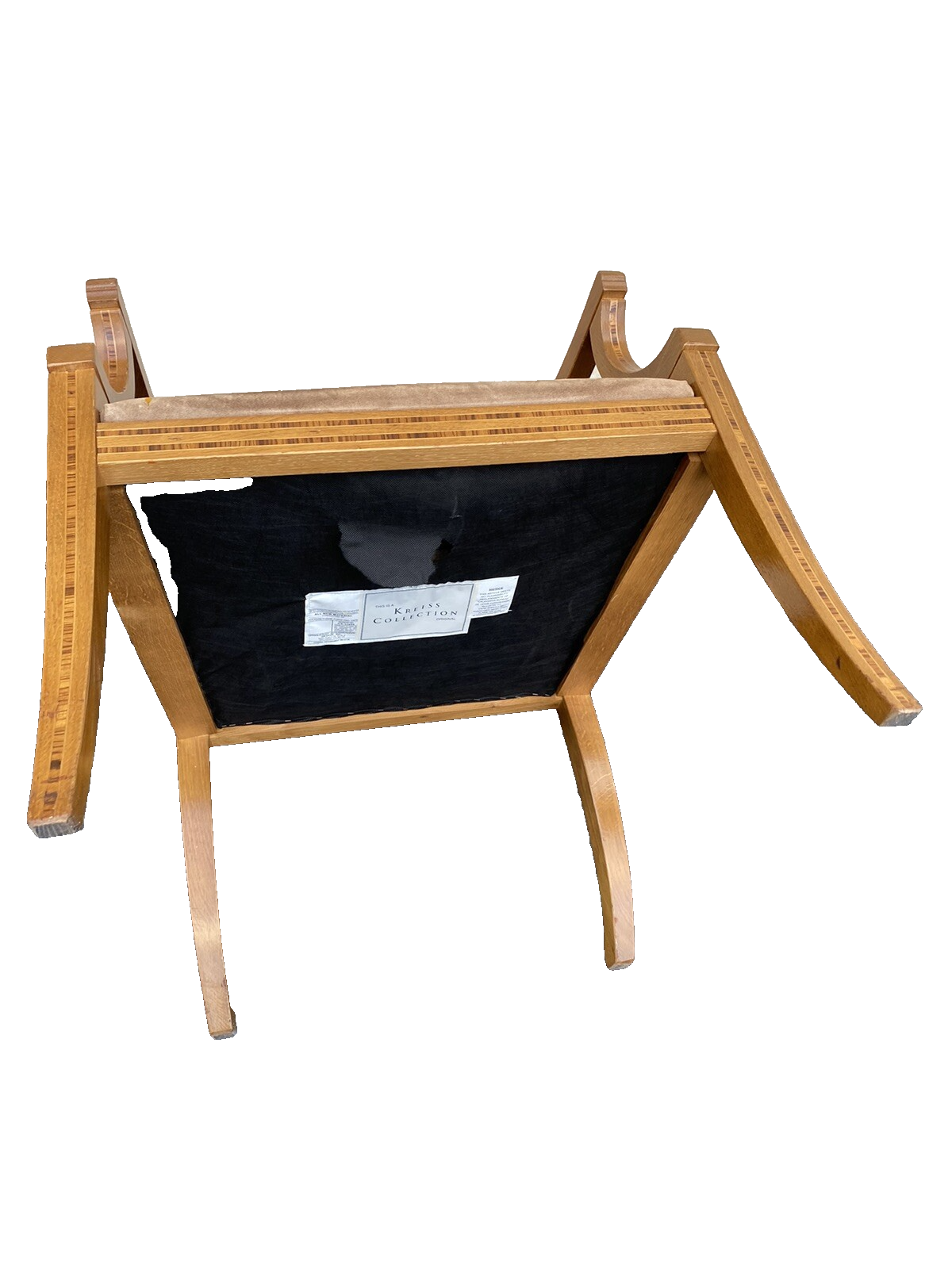 66102 QUALITY Custom Hand Made KREISS COLLECTION Inlaid Armchair Chair