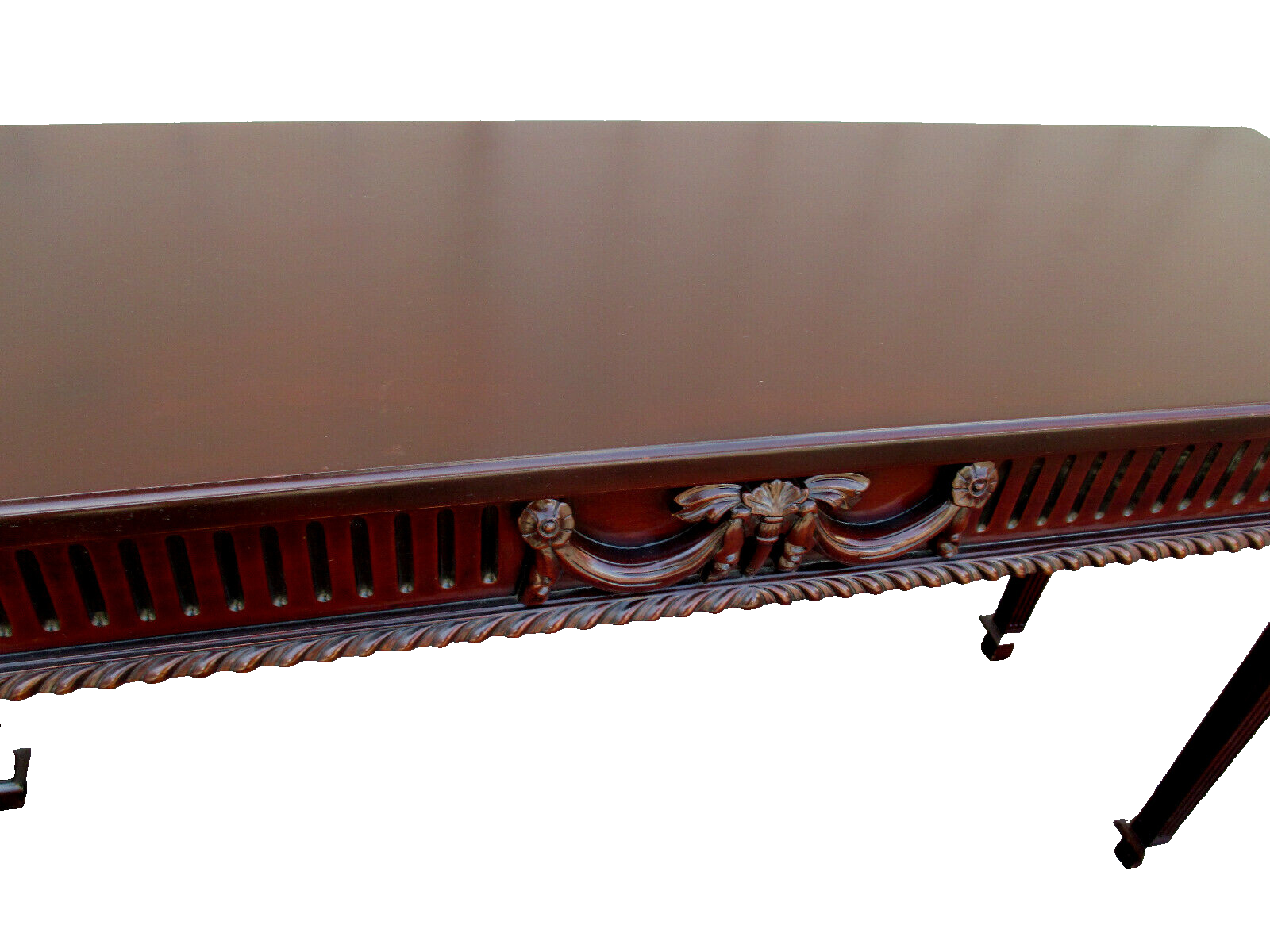 63092   Solid Mahogany Buffet Sideboard Cabinet