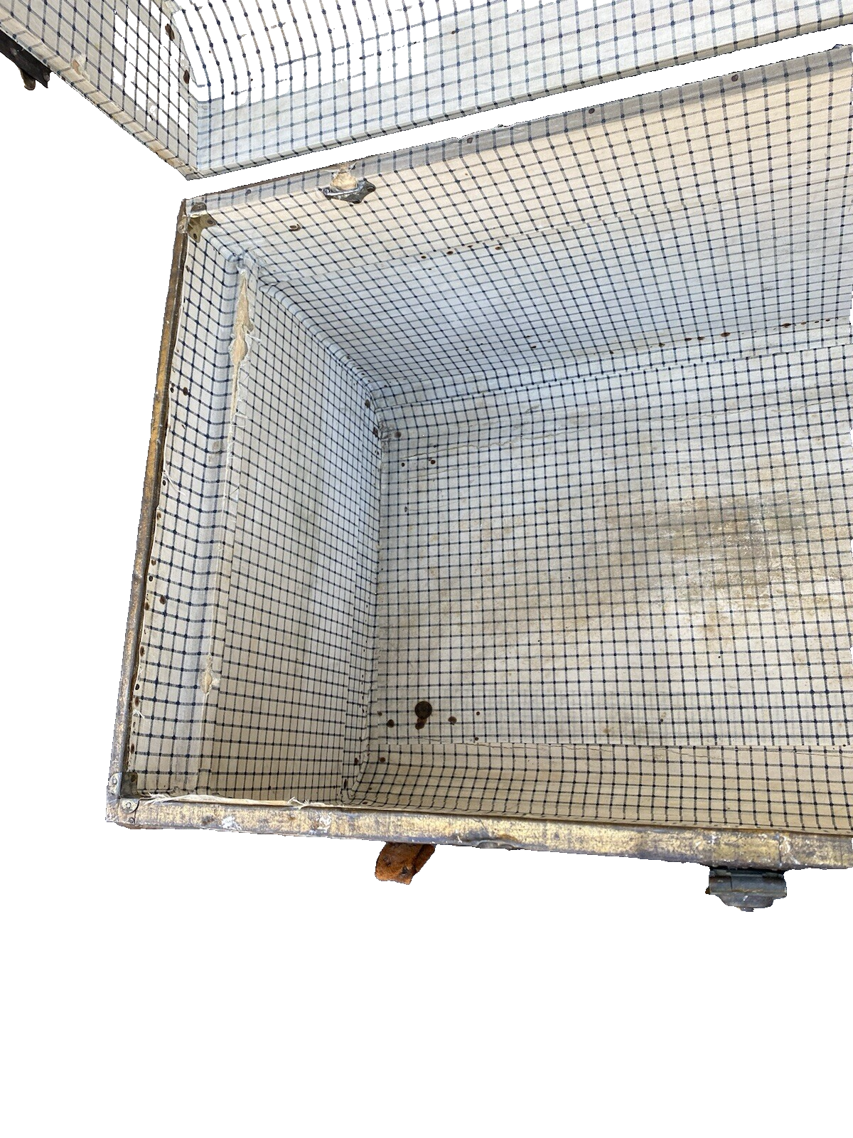 65593     Large Vintage Storage Blanket Hope Chest Trunk