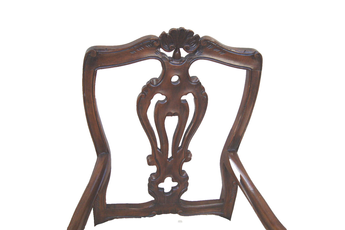 59853  Pair Custom Made French Country Armchairs Dining Chairs