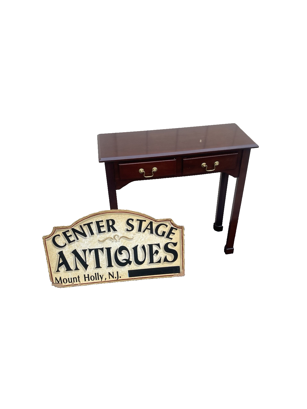66415 BOMBAY Furniture Mahogany Console Table Stand