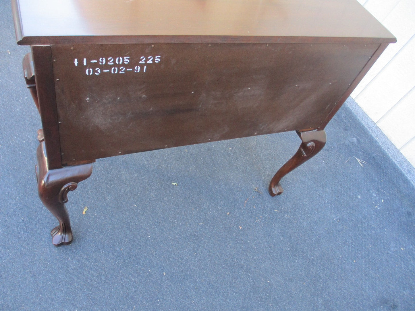 63765 ETHAN ALLEN Mahogany Low Boy Dresser Chest