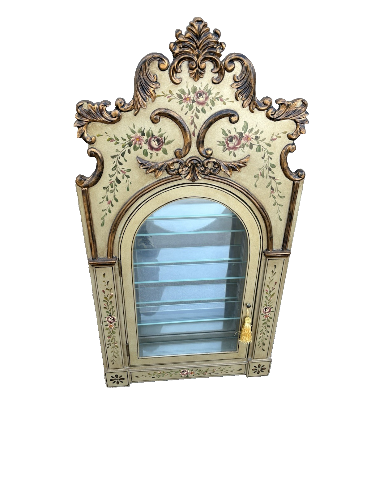 65549 Decorator Whatnot Wall Shelf Curio Etergie
