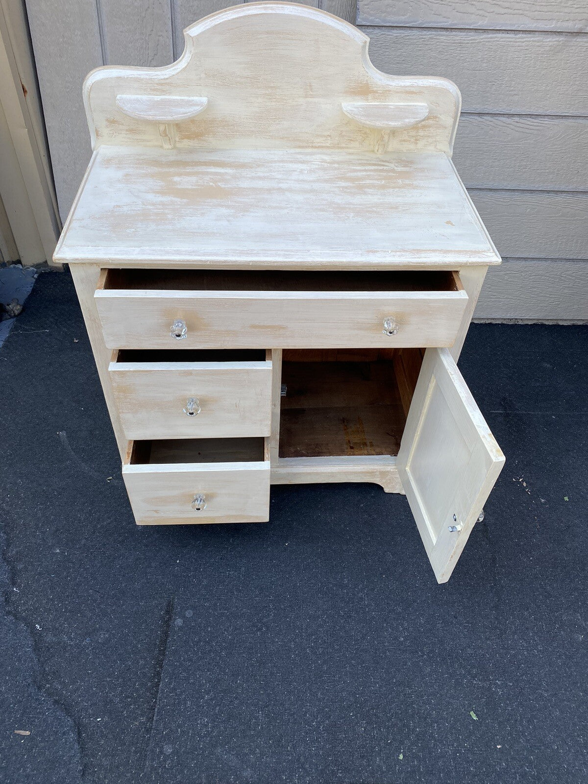 65759 Antique Victorian Washstand Chest Dresser
