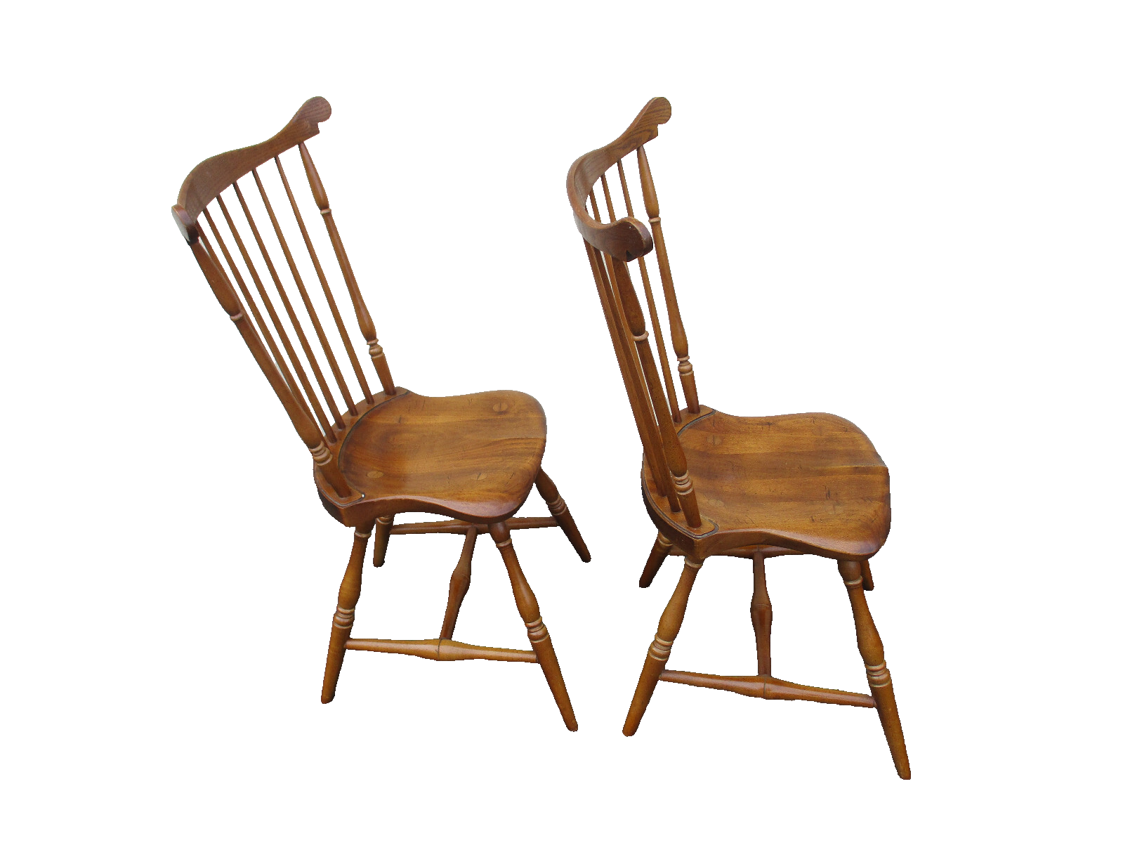 64147 Set  6  CUSTOM  Wright Table Company Furniture Windsor  Dining Chair s