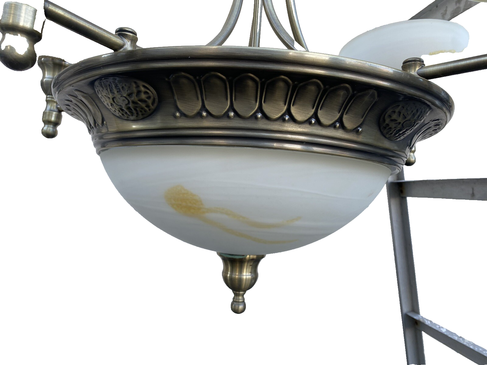 66031   Modern Decorator Hanging Light Fixture Chandelier.