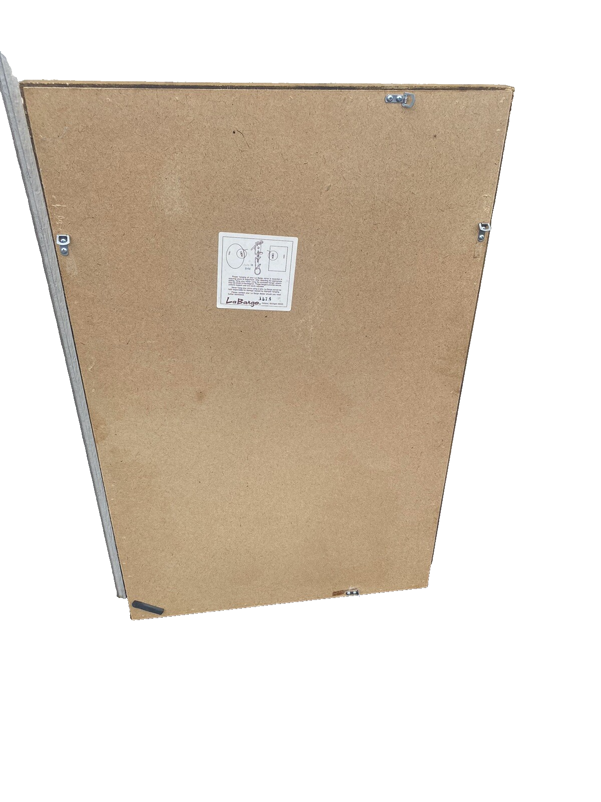 65739 Rectangular La Barge Gold Decorator Mirror