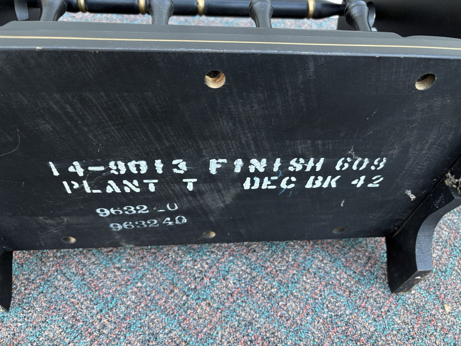 67127 ETHAN ALLEN Magazine Rack Holder Stand