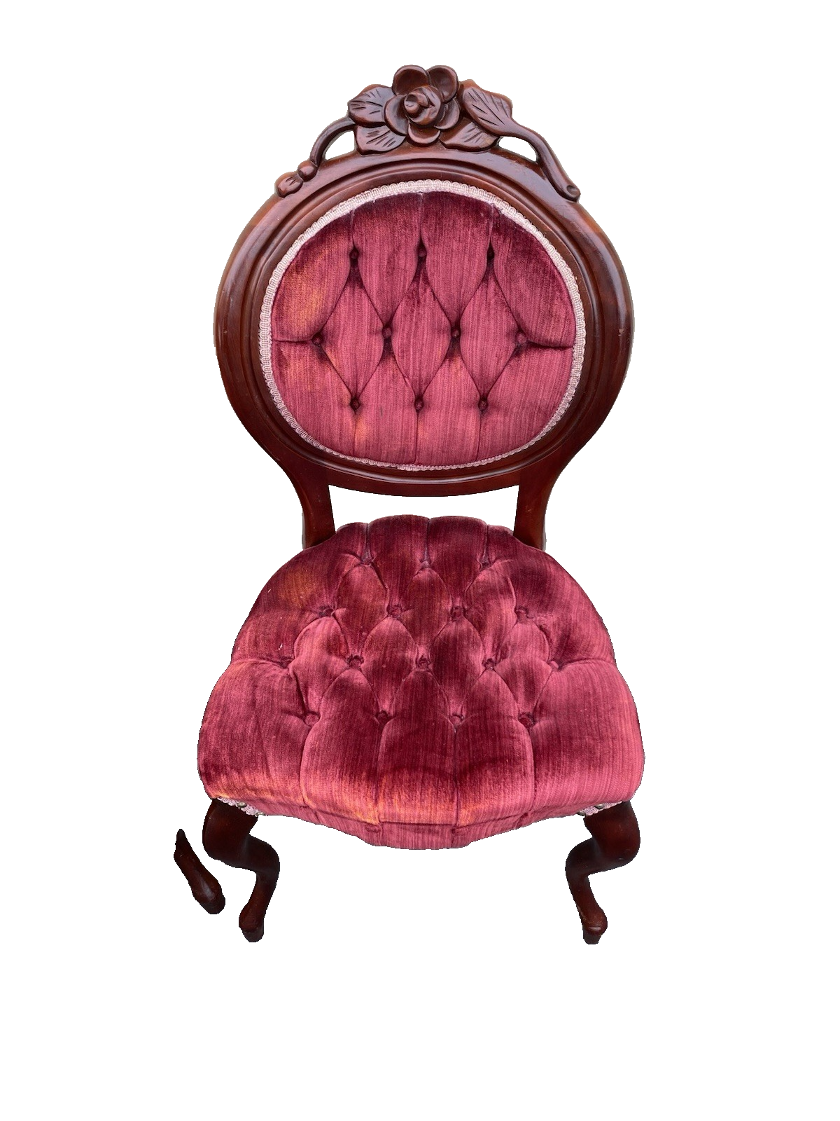 66629 Pair KIMBALL Furniture Victorian Style Side Chair s