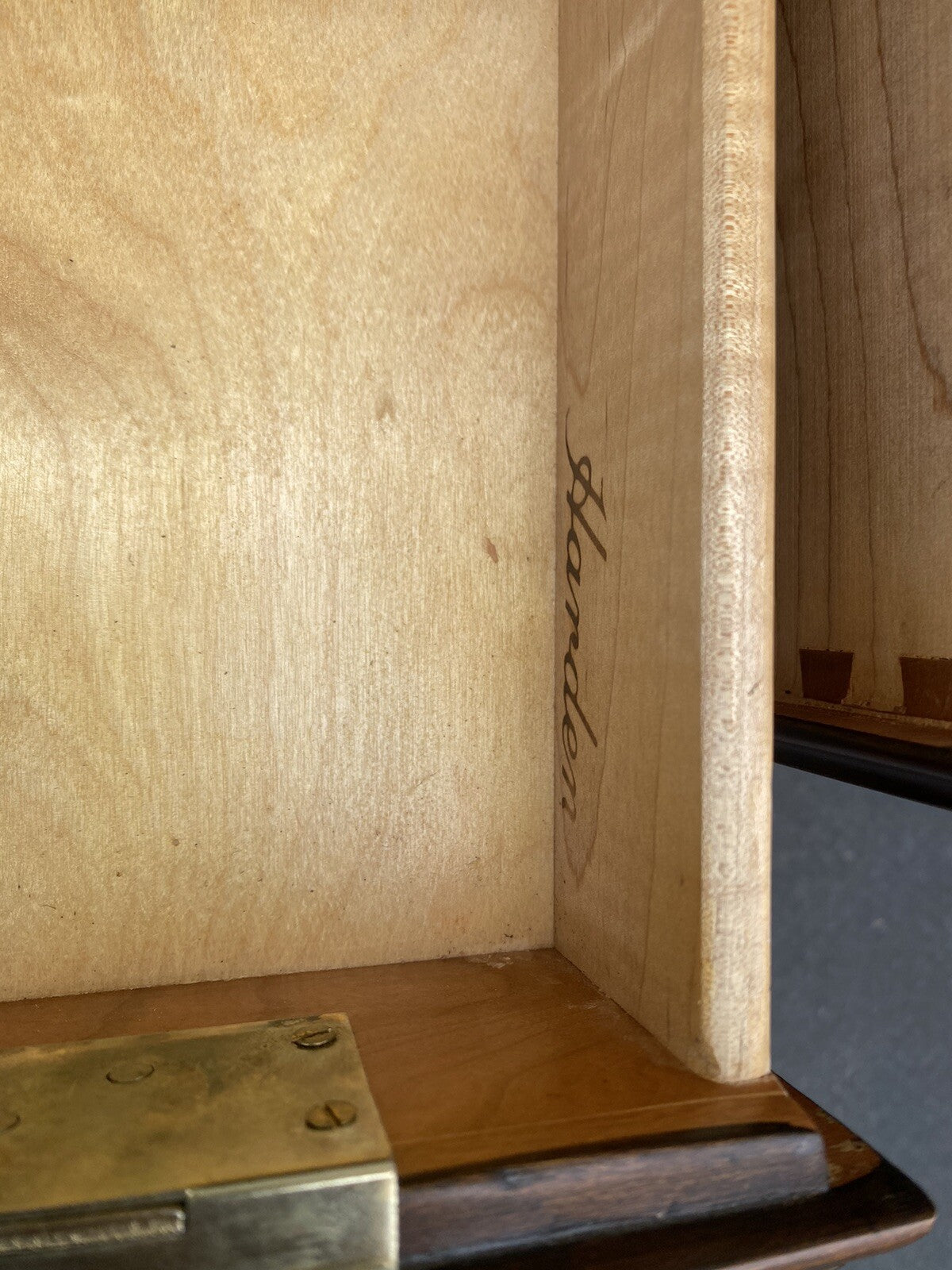 65872 Harden Cherry  Low Boy Dresser Chest