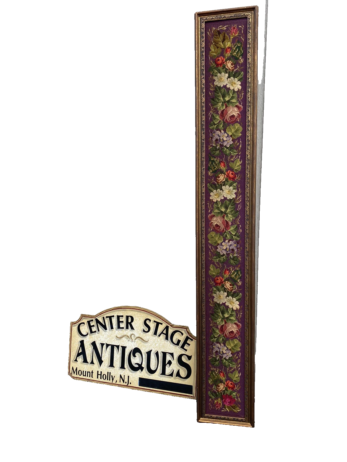 65267 Hand Made Needlepoint Wall Hanging