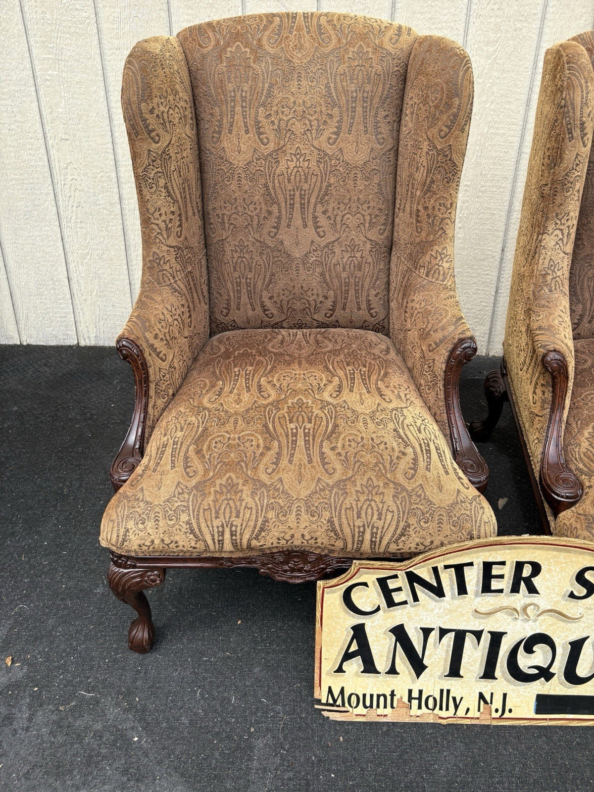 66831   Pair Quality Bergere Armchair Chair s