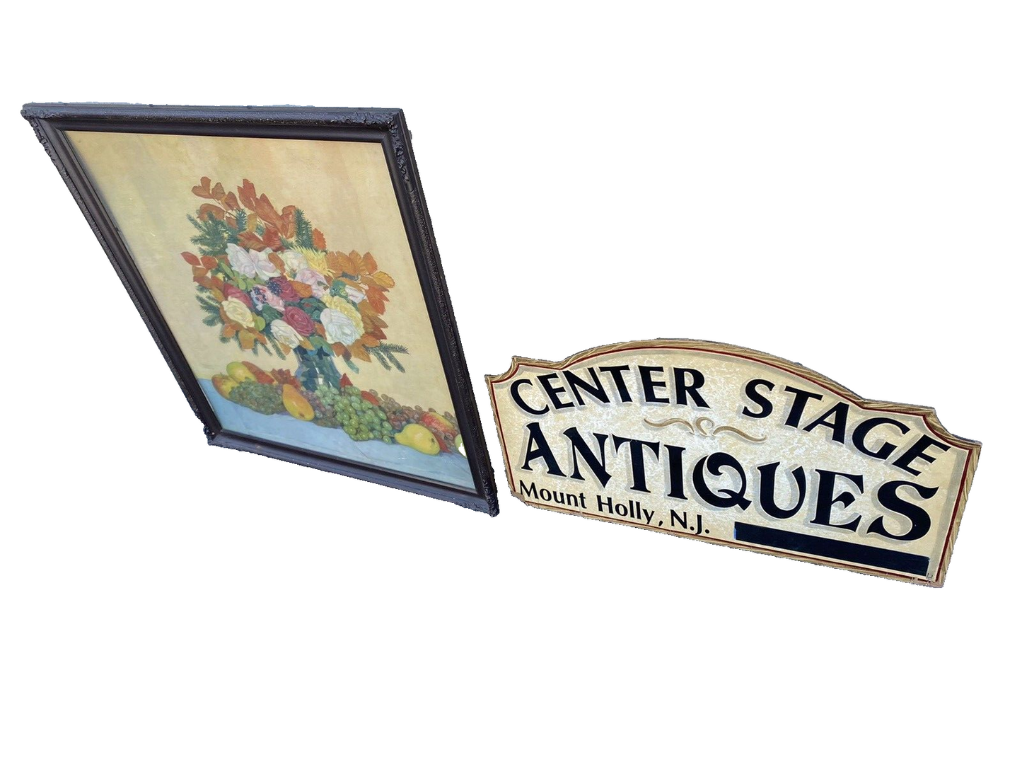 00001 Oil Painting?? Water Color ?? on Paper Artist Signed FERDINAND SPIEGEL 13