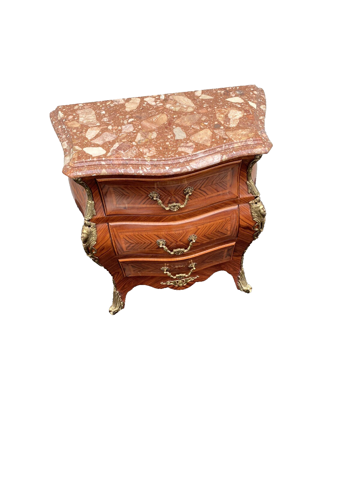 65900 Quality Marble Top Nightstand End Table Stand