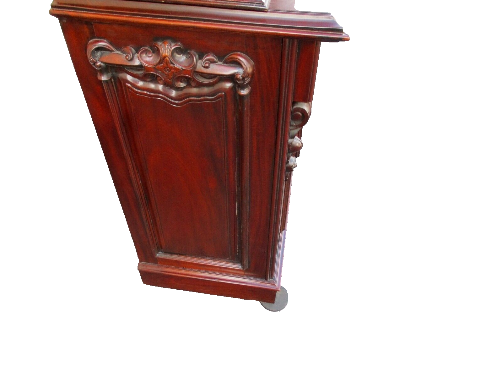 63752 Mahogany 2 pc. China Cabinet Curio Bookcase