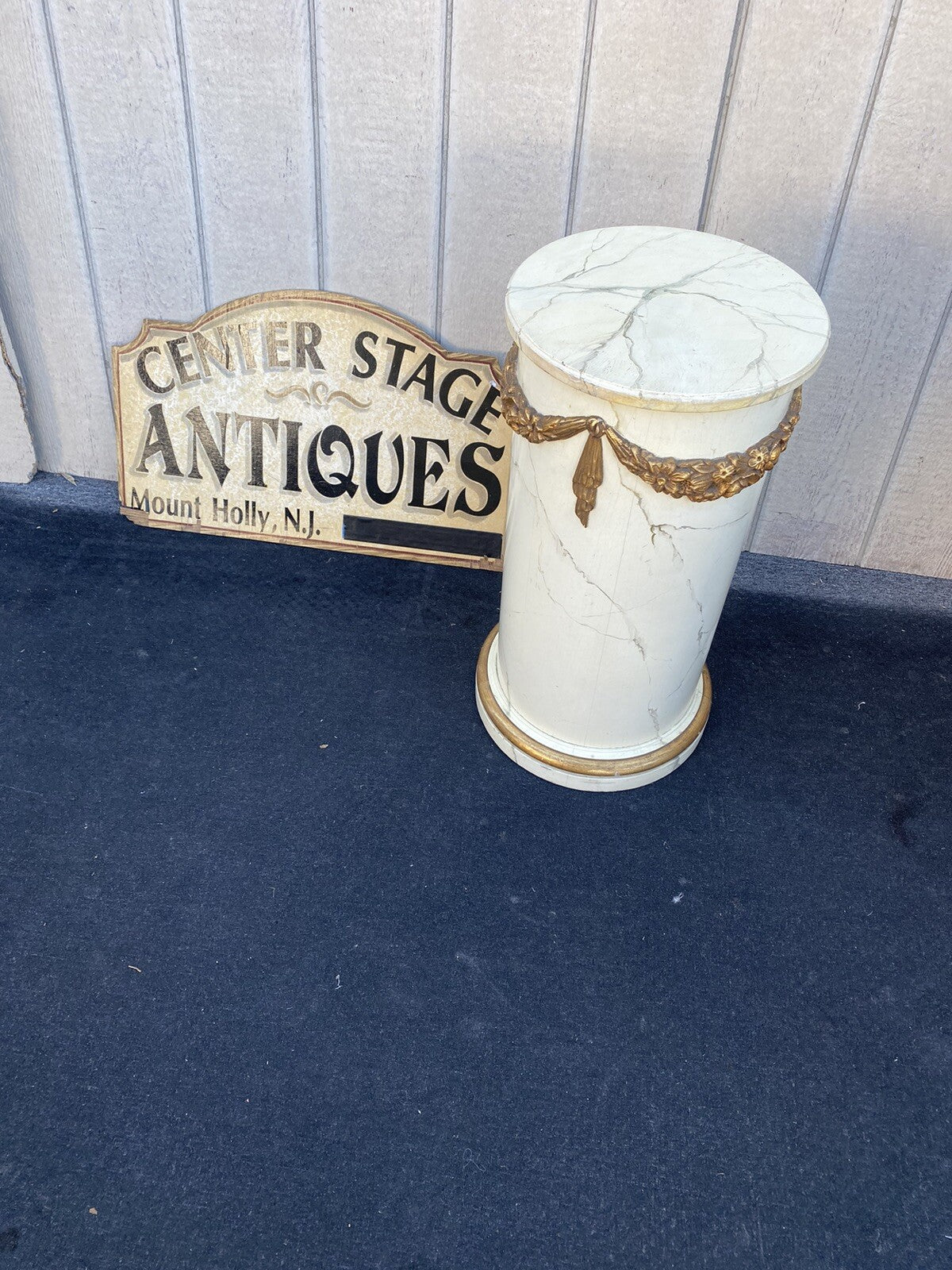 65967   Decorator  WOOD  Plant Pedestal Stand