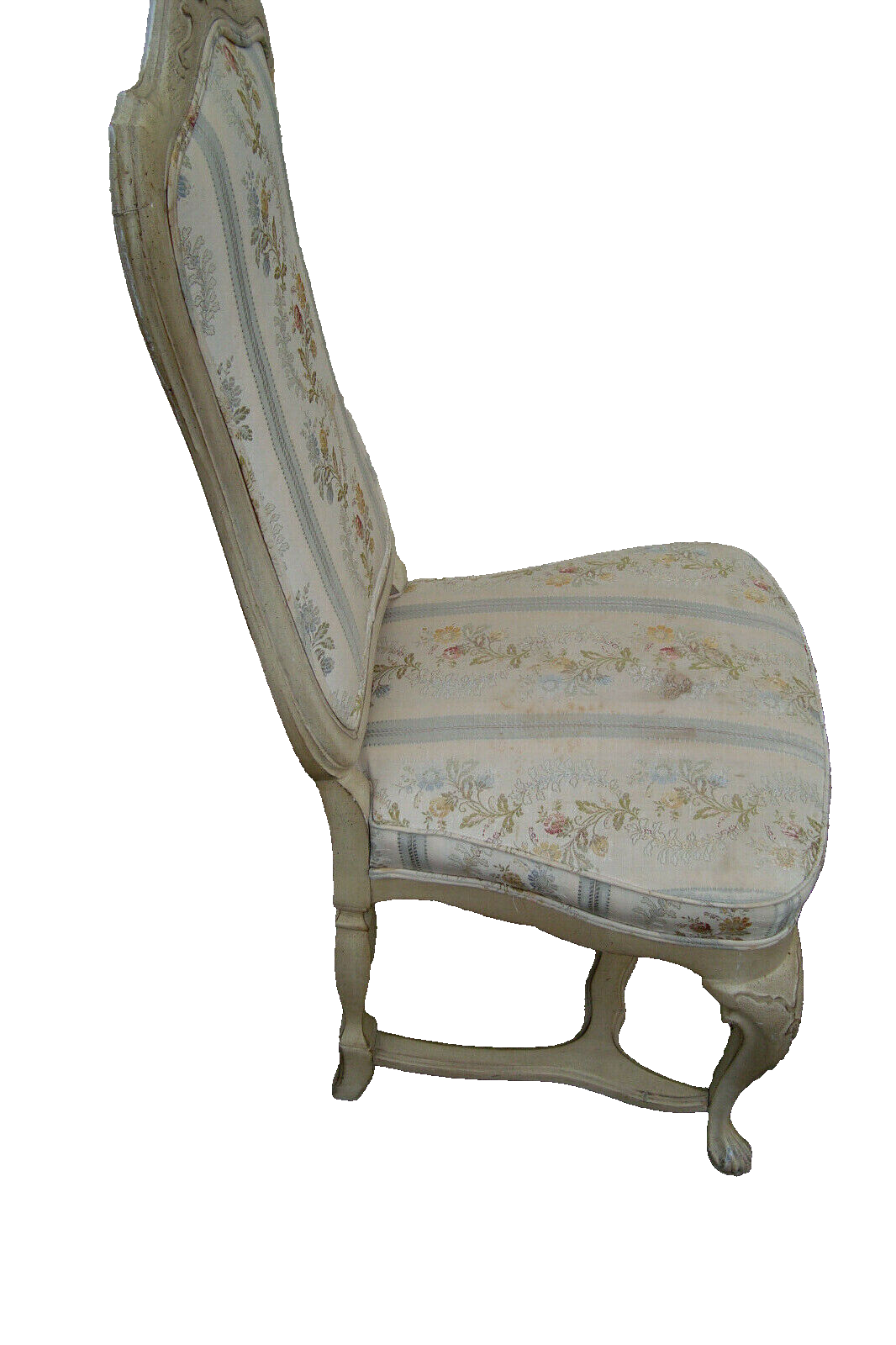 60853  Set 4 Romantic Shabby Dining Chairs