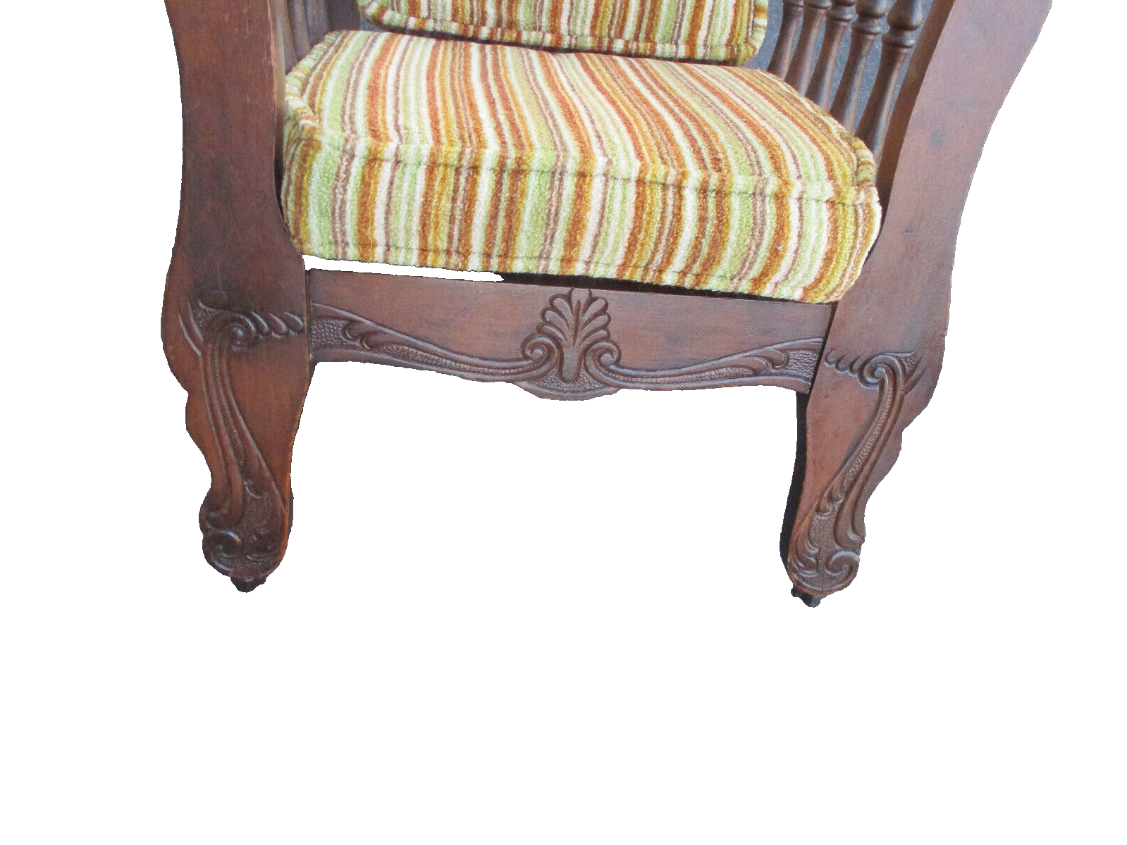 64294  RARE Childs Mahogany Antique Morris Chair Salesman Sample