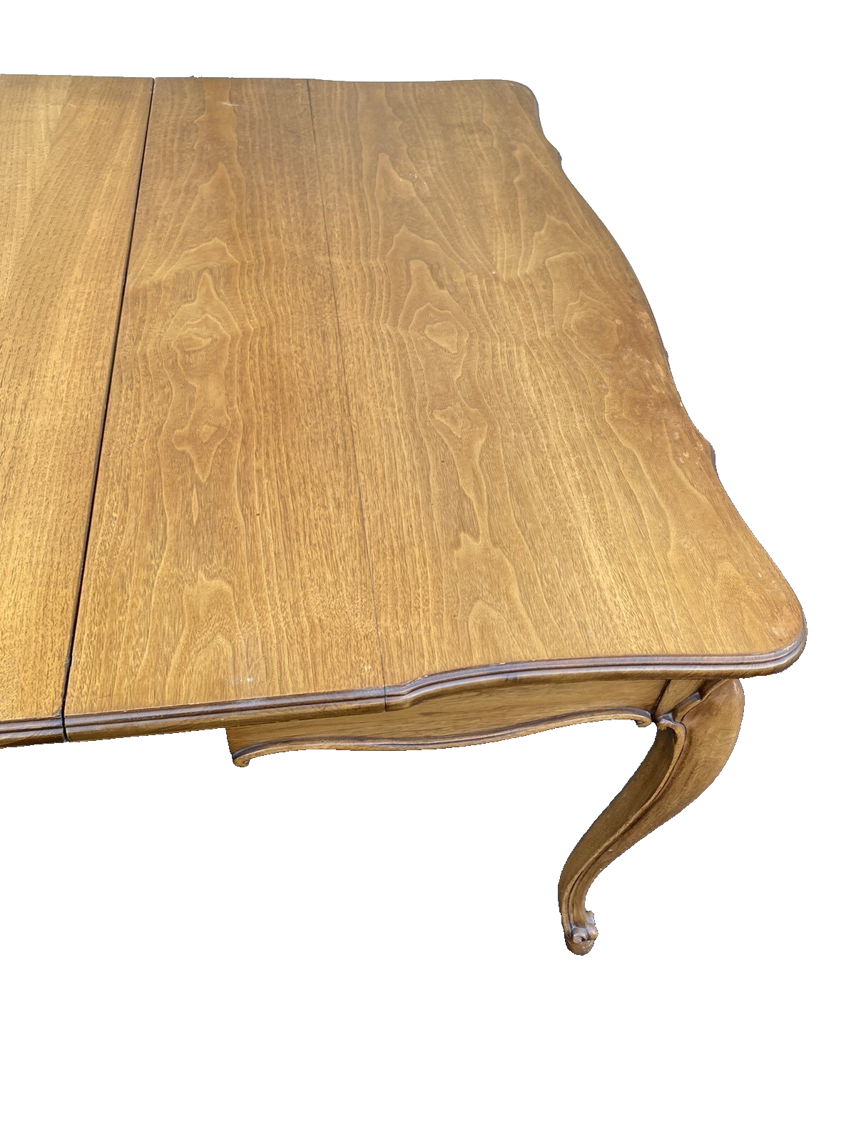 66283  French Country Leather Top Game Table Dining Table