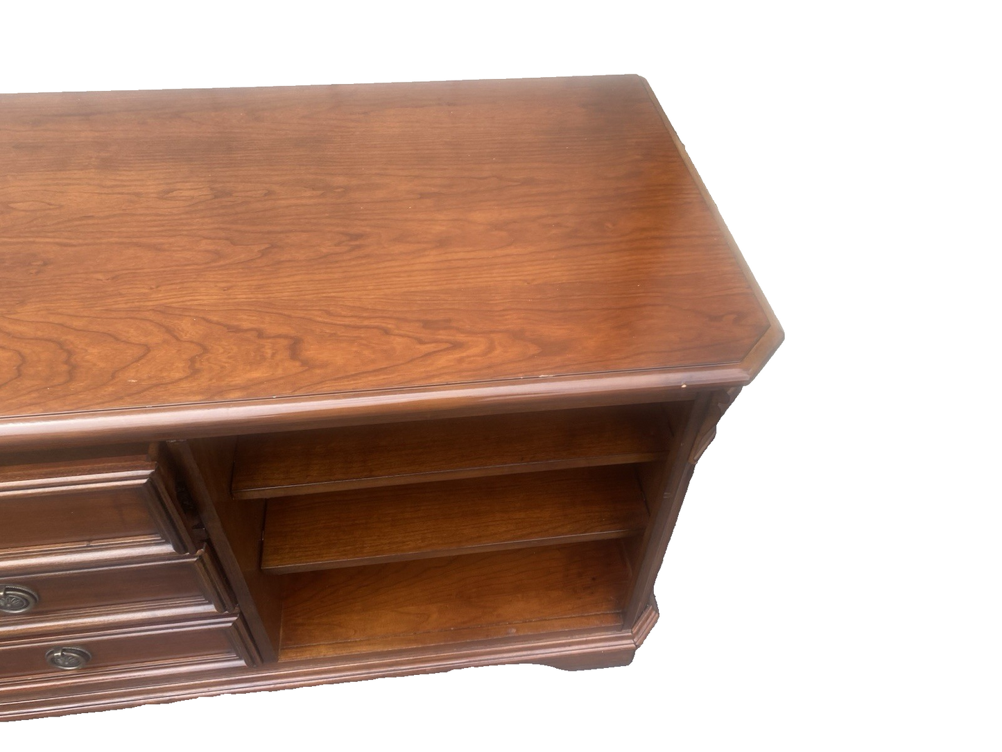 66548 Cherry Hooker Furniture  Television Cabinet Stand 64" WIDE