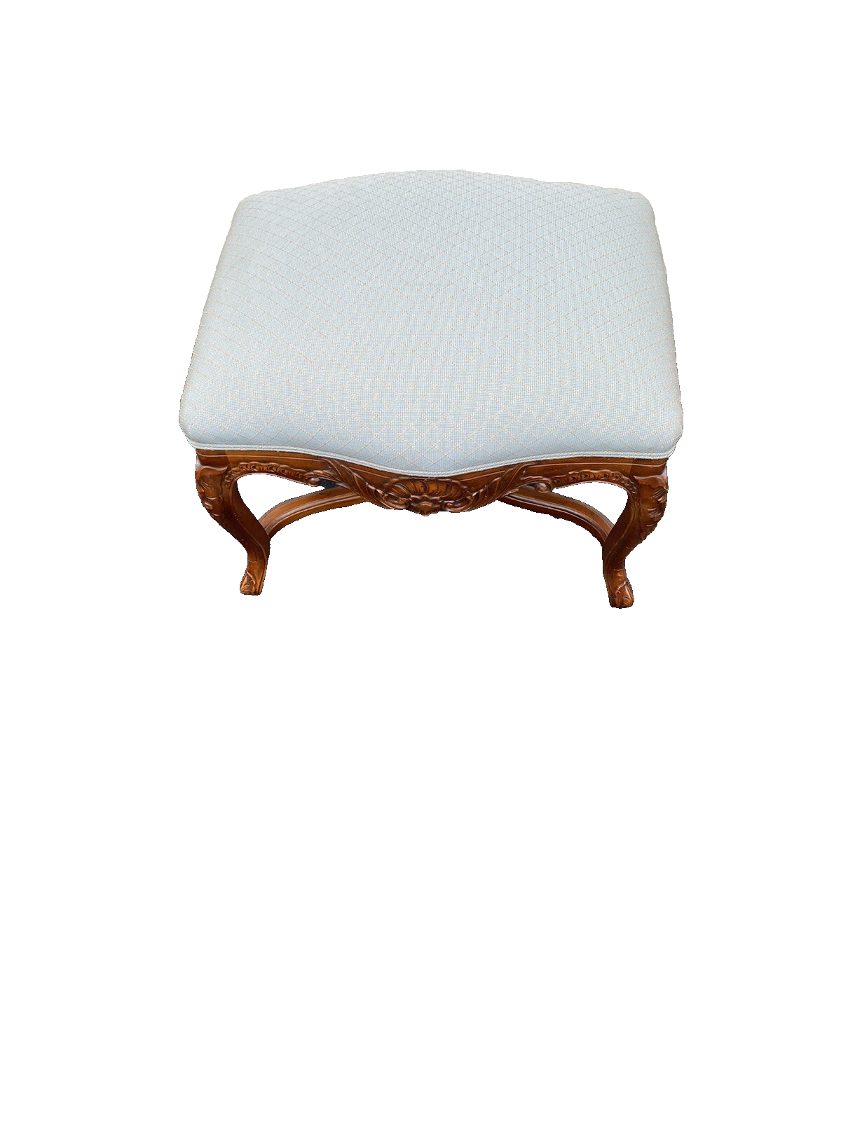 65509 French Country Quality Vanity stool Ottoman