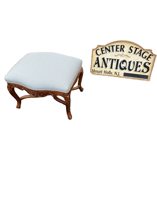 65509 French Country Quality Vanity stool Ottoman