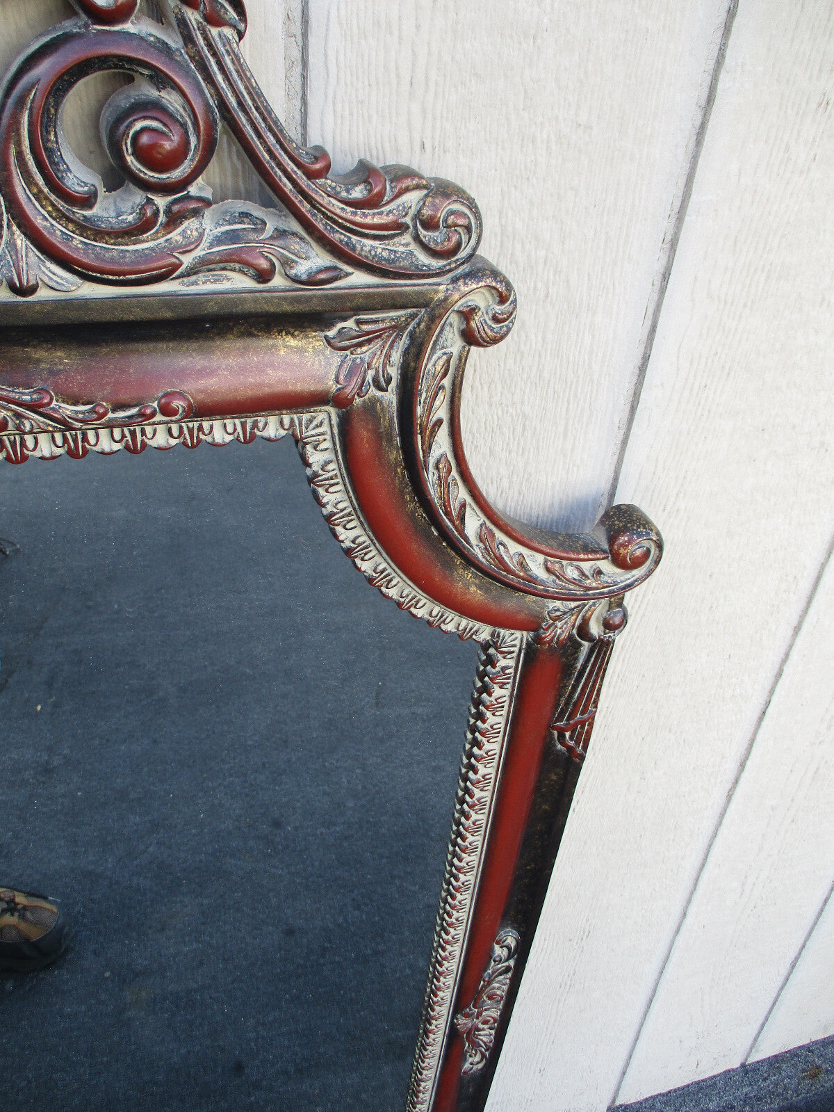 63678   Large 54 in high  Fancy Decorator Mirror