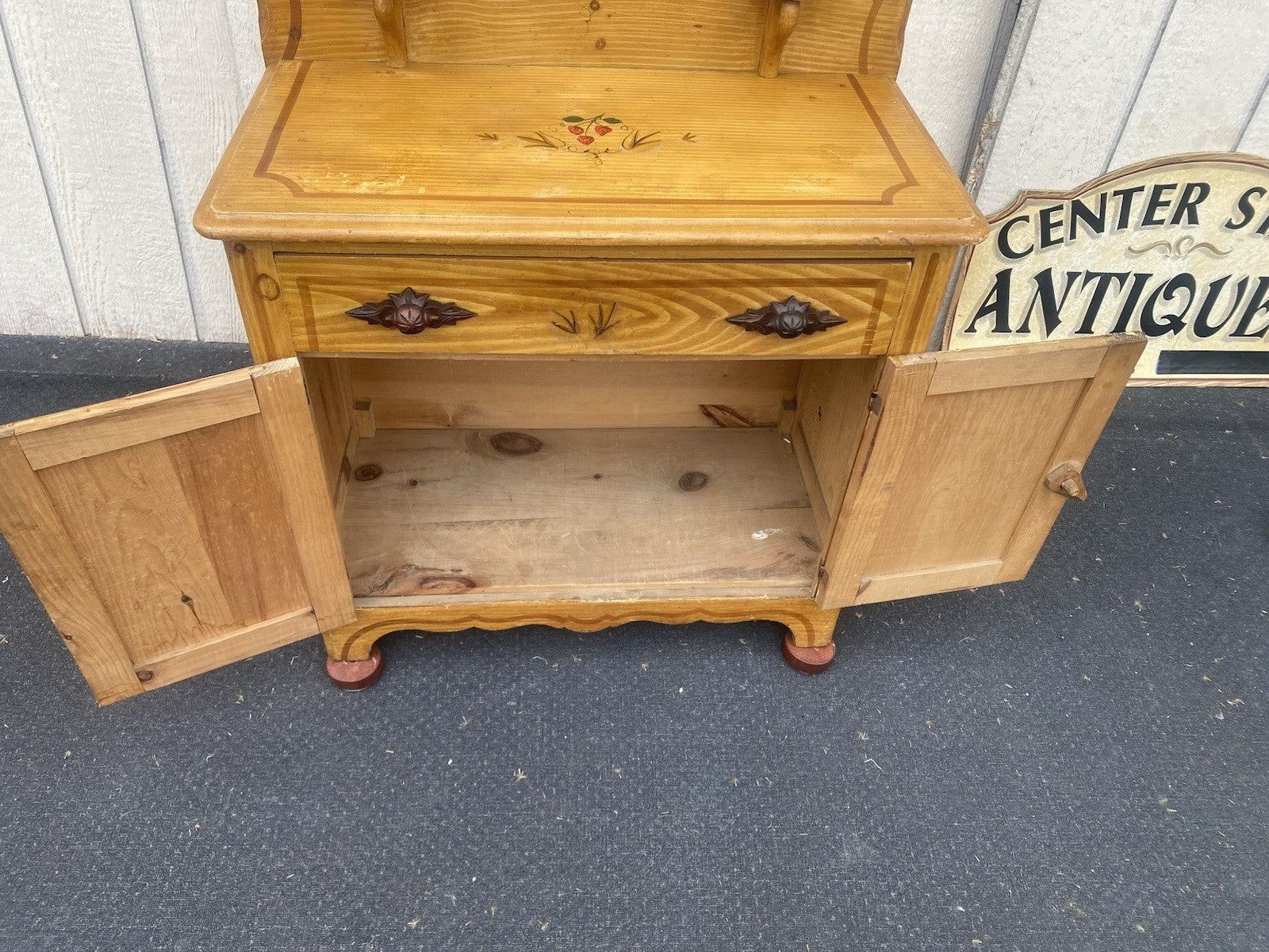 66531   Antique Victorian Washstand Dresser Chest