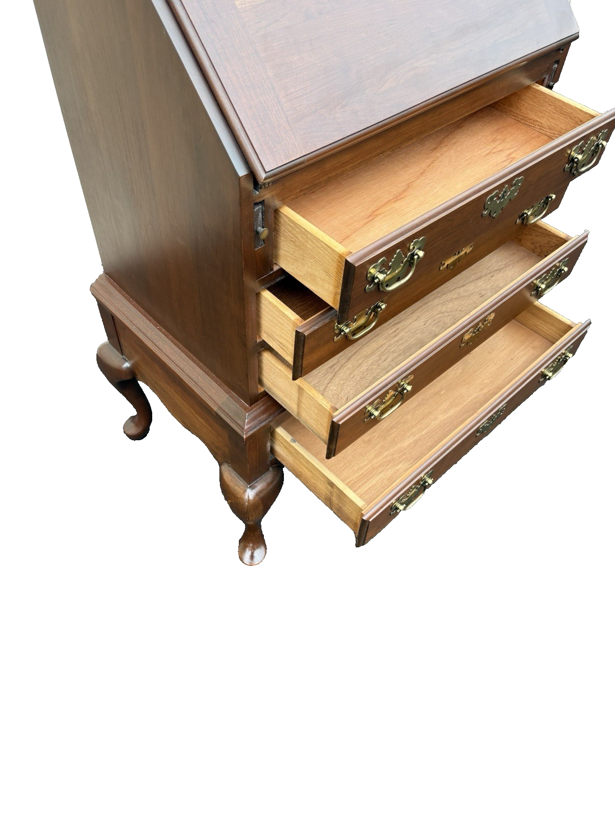 66733 Solid Cherry Slantfront Desk Chest