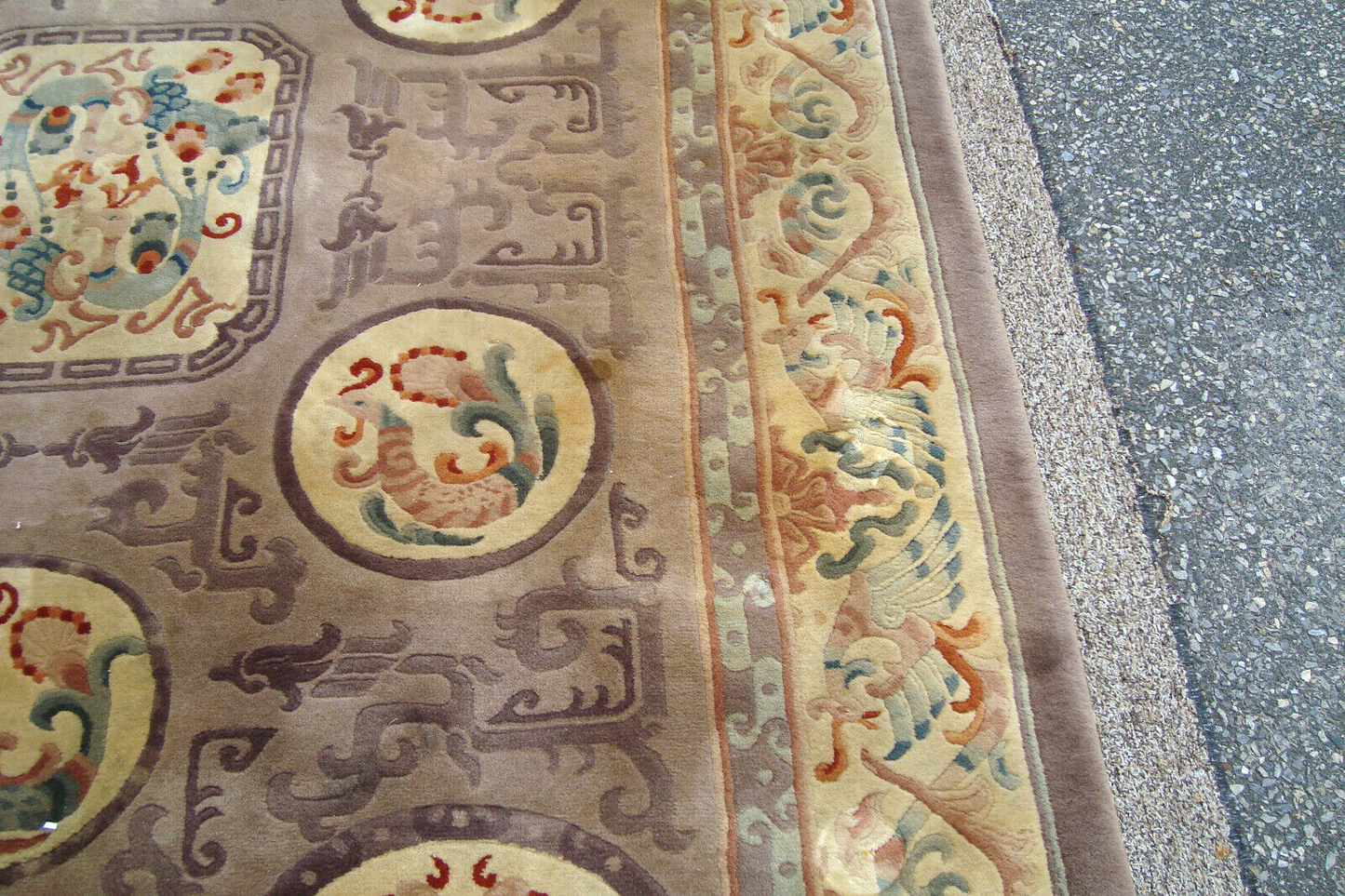 Rug 08:    Machine Made Wool Oriental Carpet RUG   SIZE  115 " x 73 " VANICE