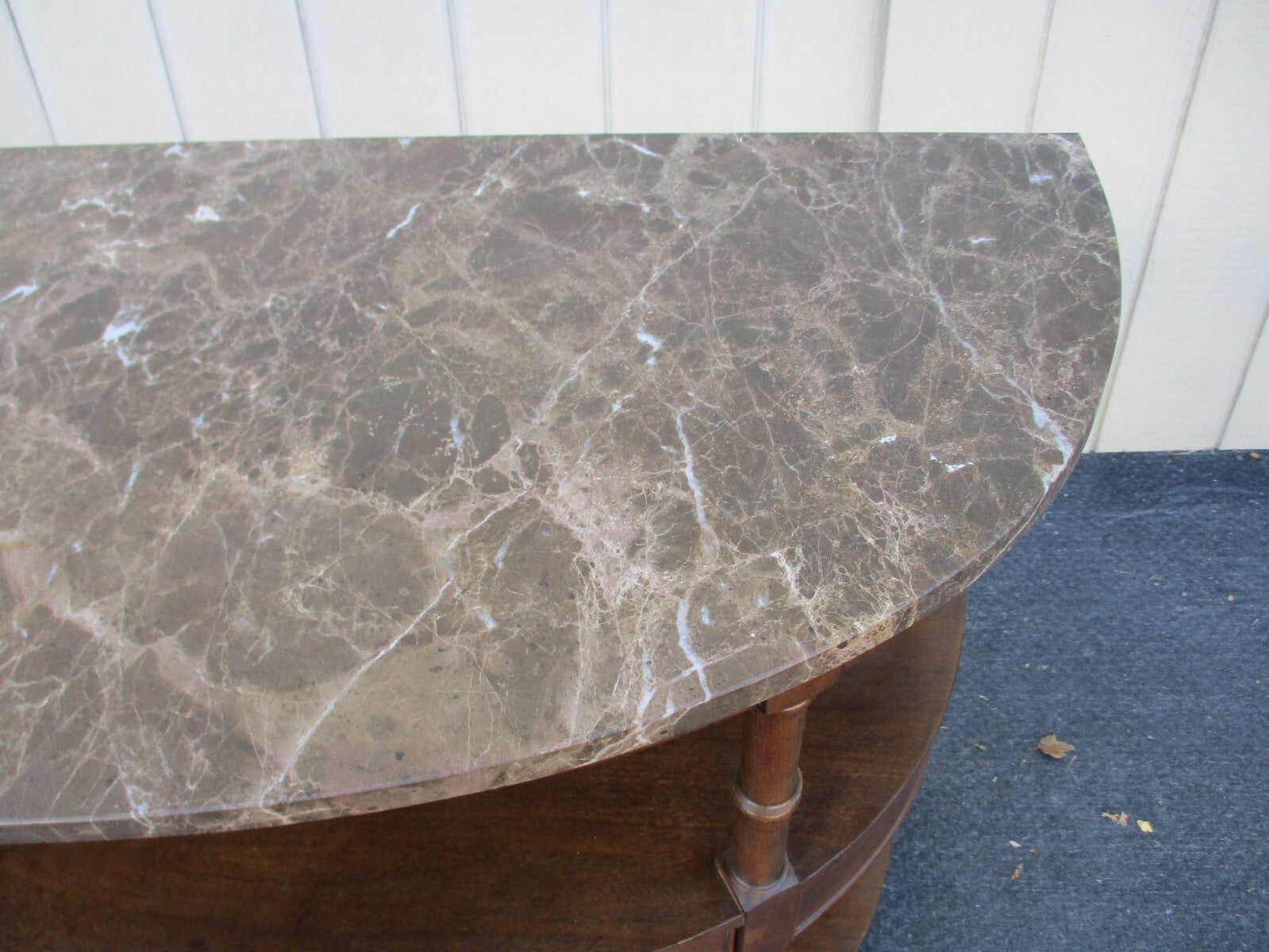 63441 Century Furniture Marble Top Sideboard Server Cabinet