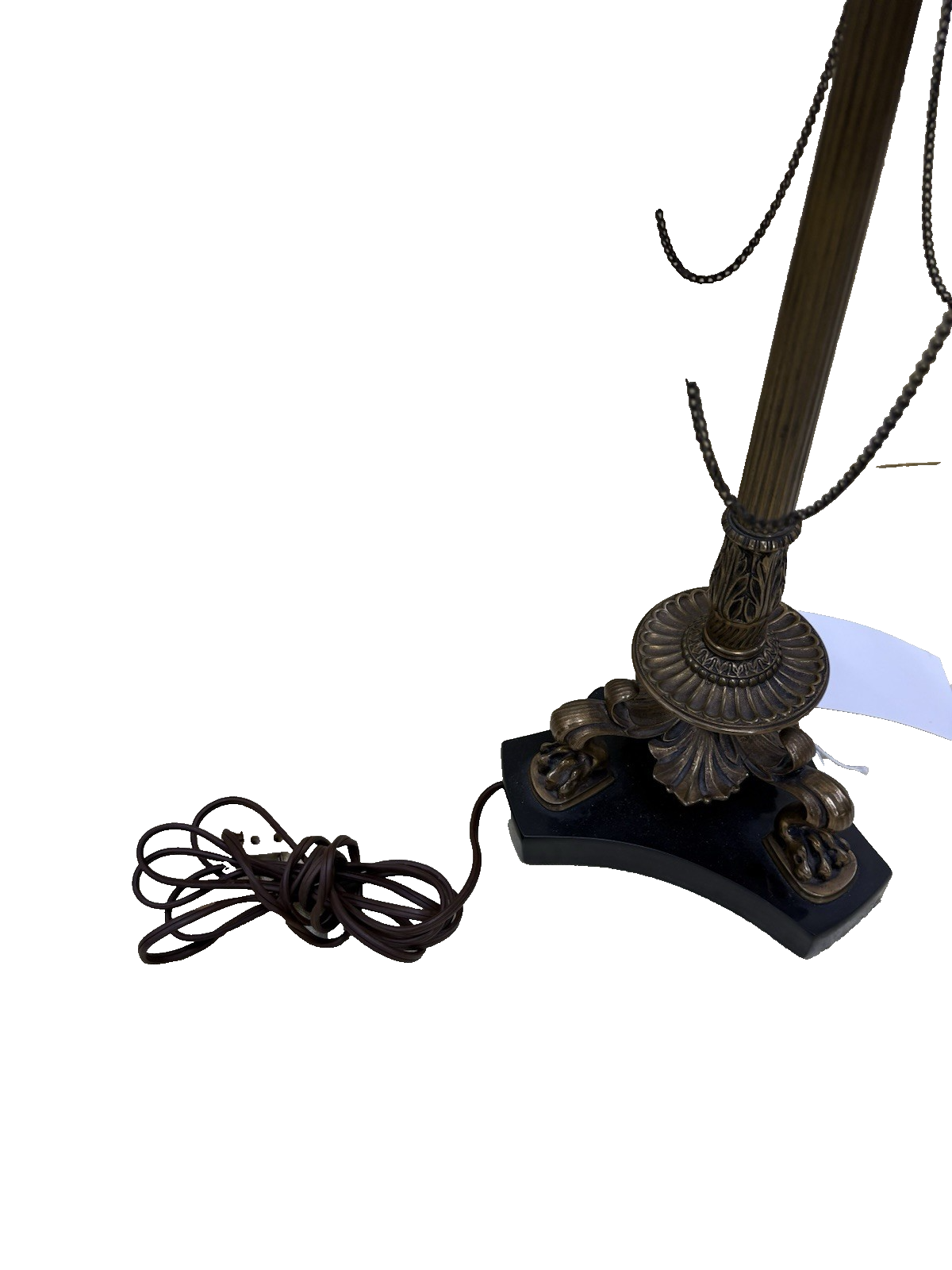 66213 Super Quality RARE Antique Candelabra Table Lamp Light