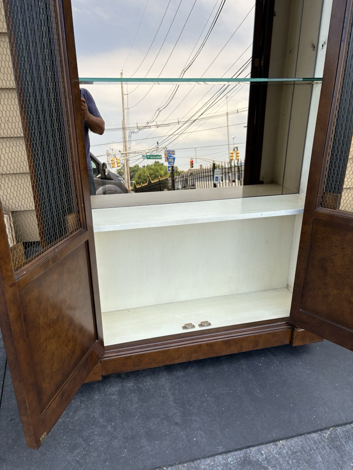 66806  Super Quality Curio China Cabinet