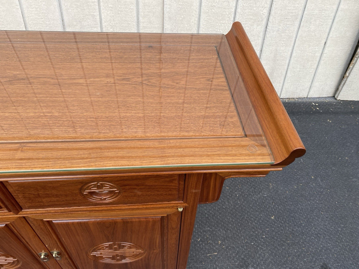 65443    Oriental Sideboard Server  Buffet Cabinet