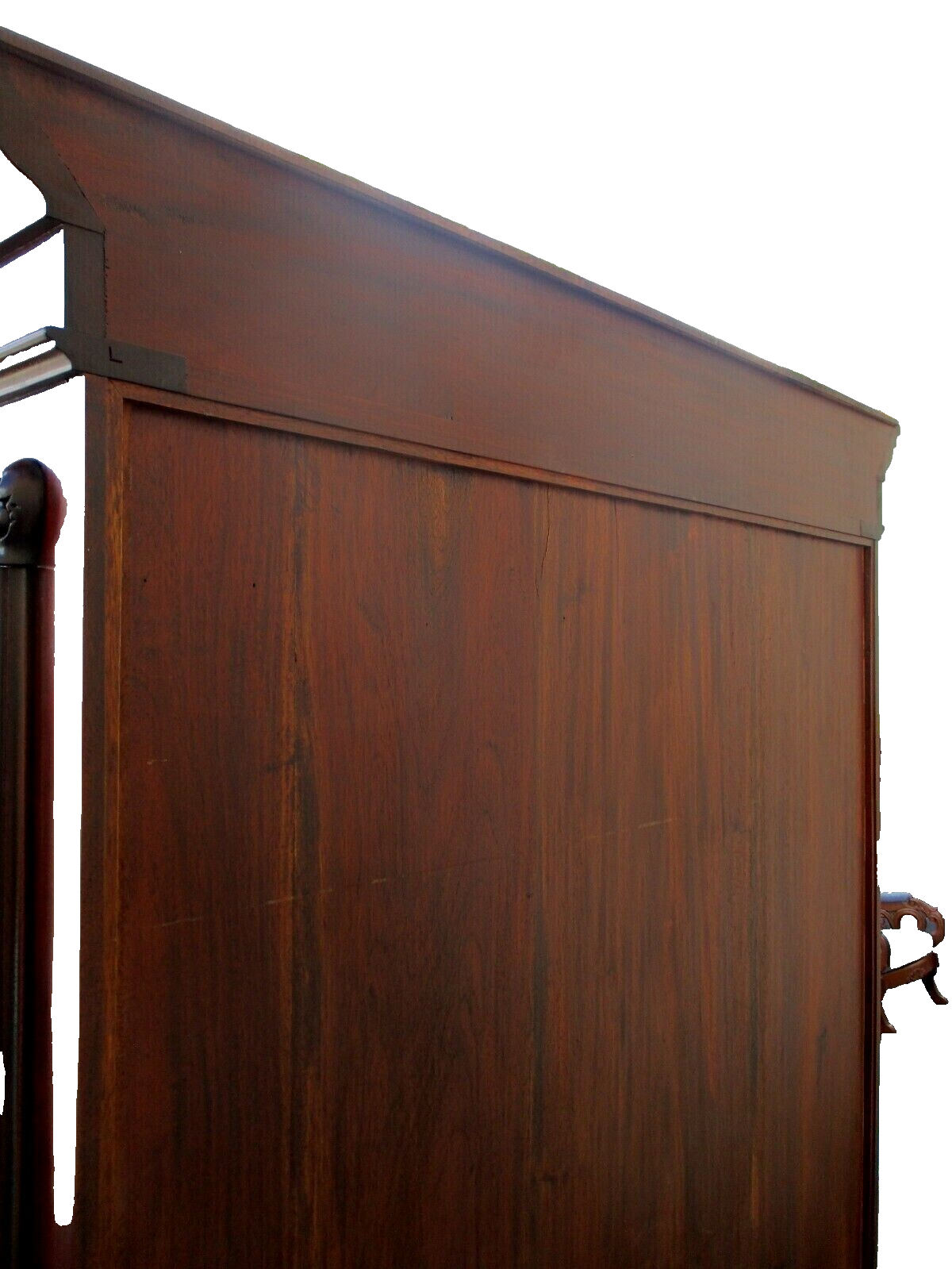 63752 Mahogany 2 pc. China Cabinet Curio Bookcase