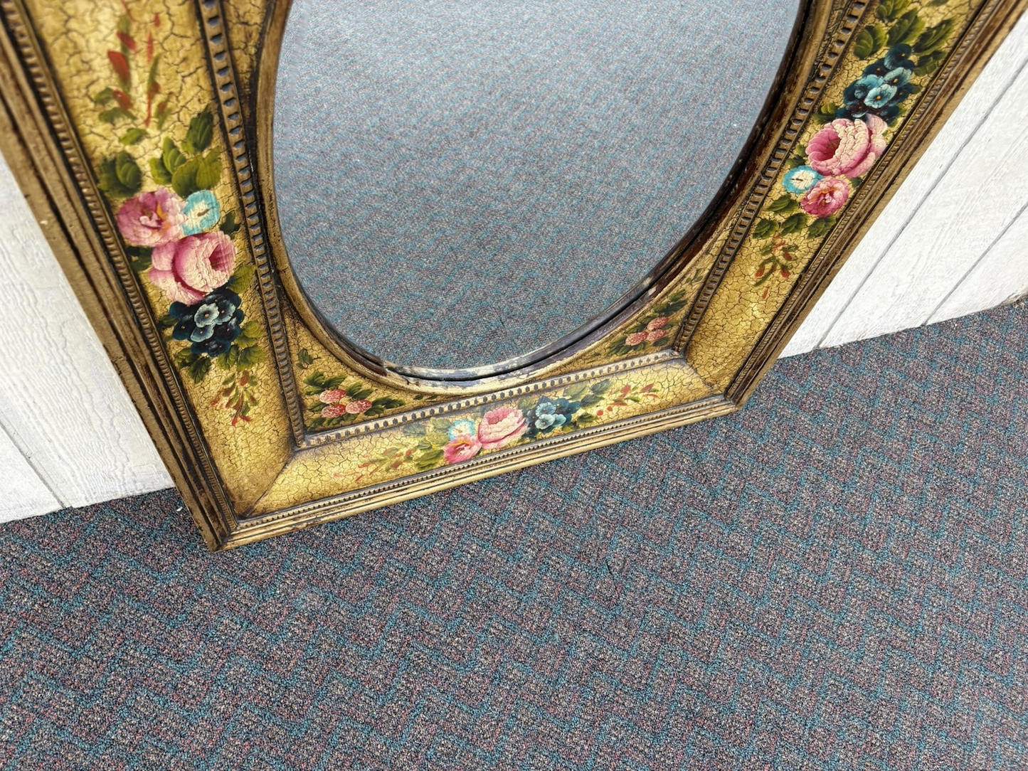 66909  Modern Decorator Mirror in Fancy Picture Frame