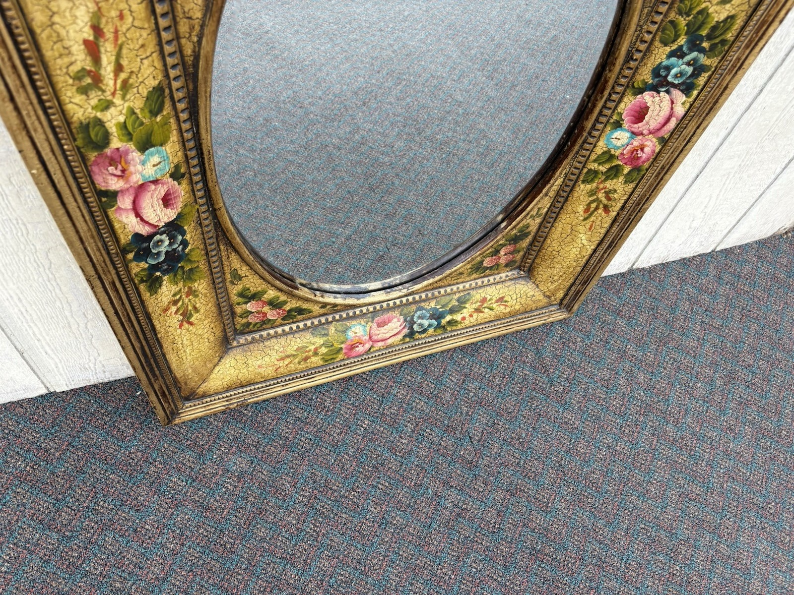 66909  Modern Decorator Mirror in Fancy Picture Frame