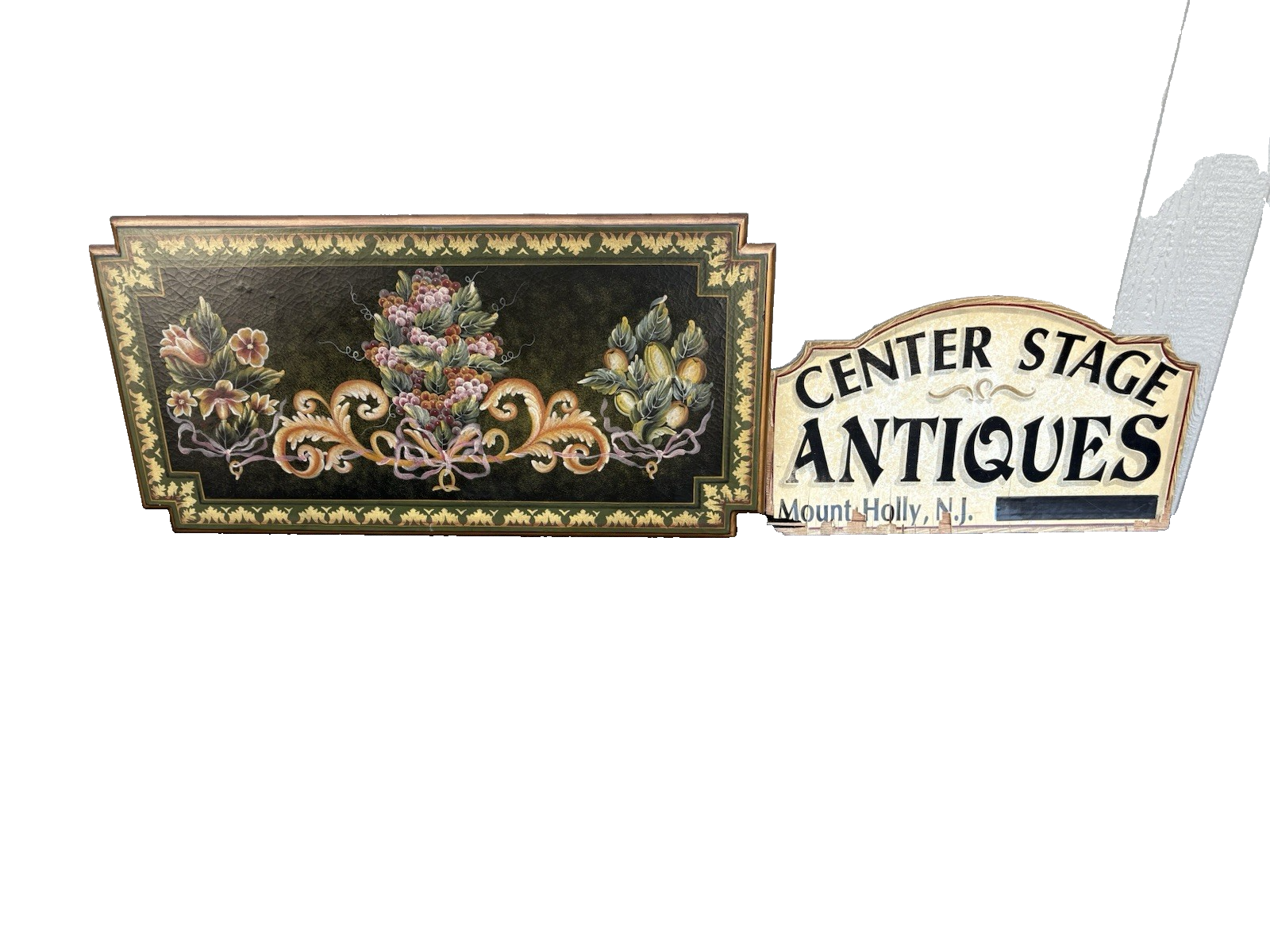 66954 Modern Floral Wall Decoration Plaque