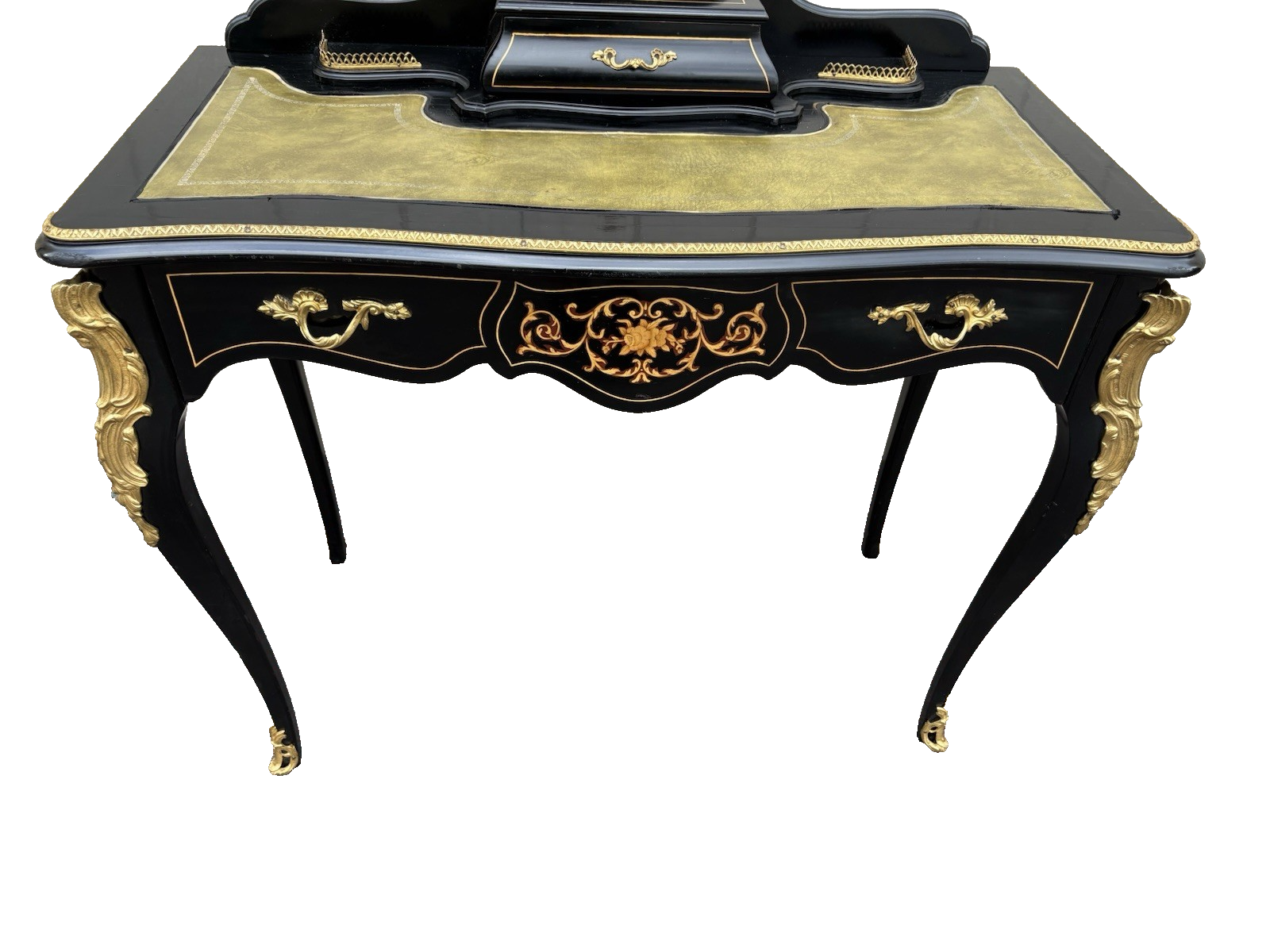 67143 Louis XV Desk with Bronze Ormalu