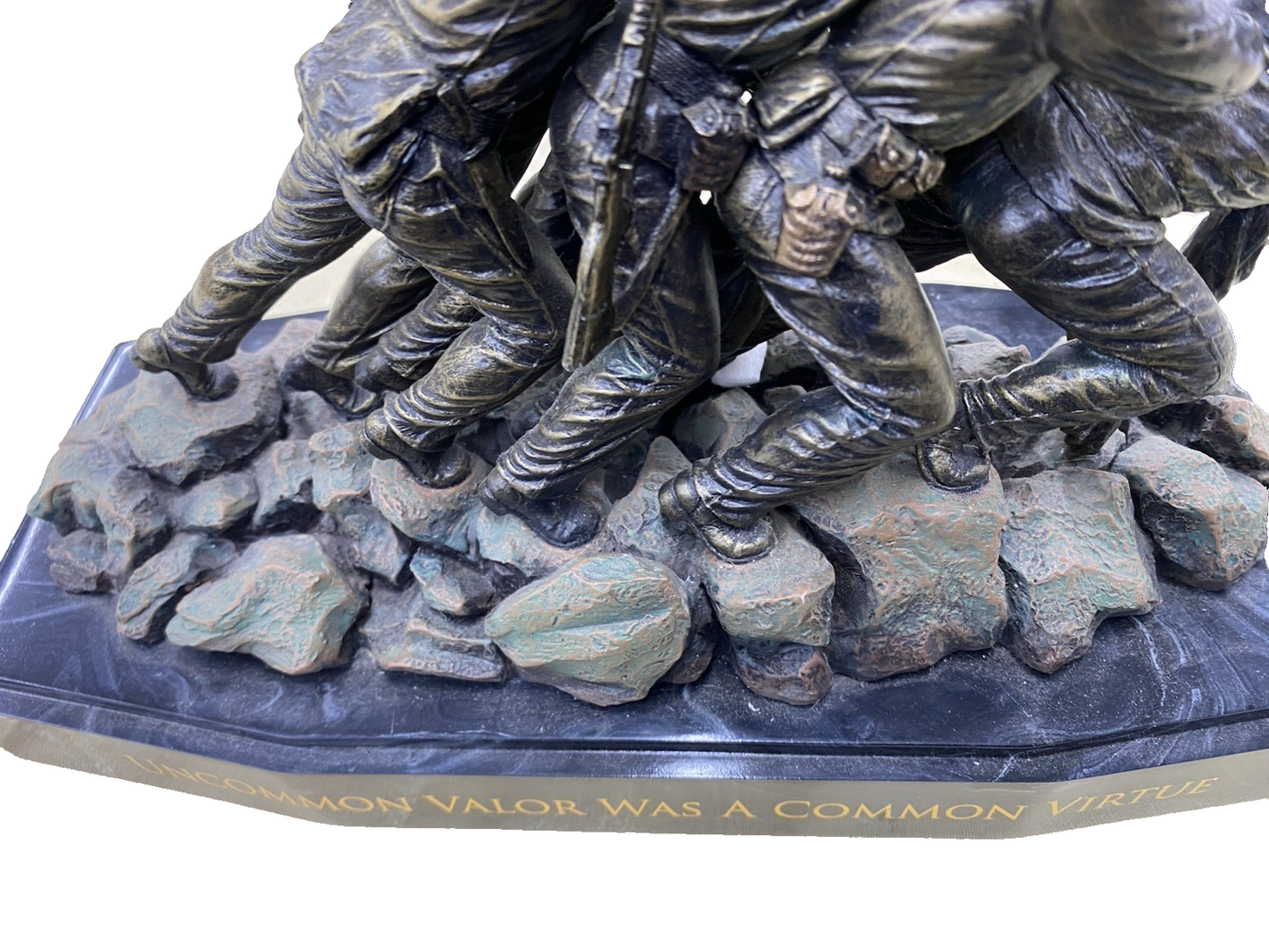 ES 420: Uncommon Valor Was A Common Virtue Statue 2007 Bradford Exchange