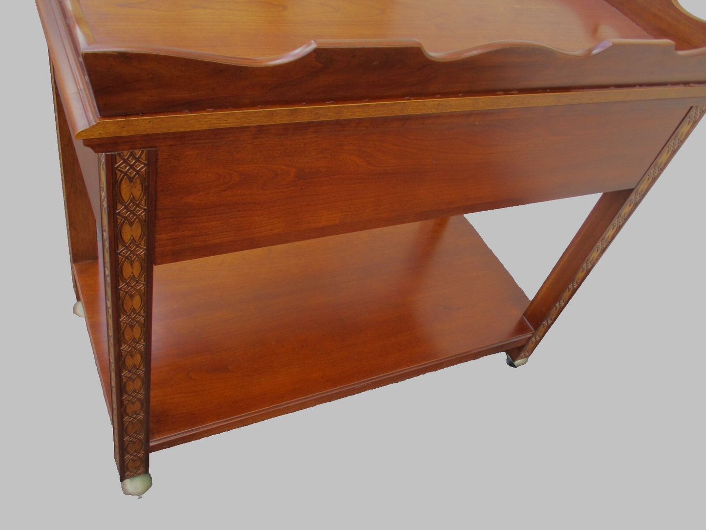 64326 National Mount Airey Mahogany Server Sideboard Cabinet
